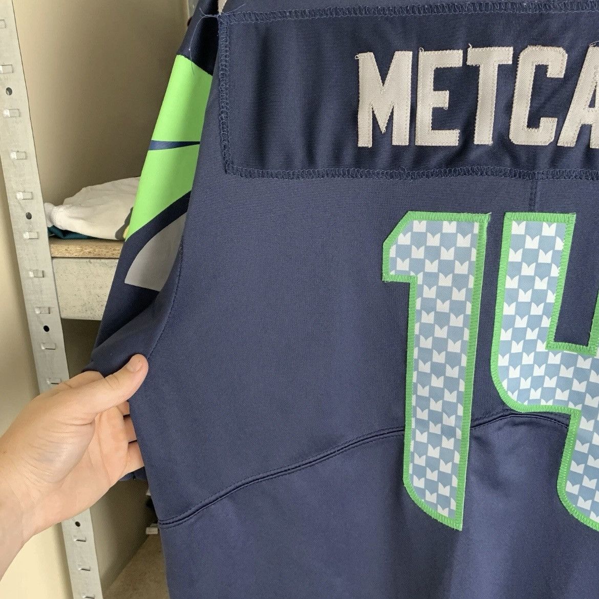 NFL Rare! Metcalf 14 Nike Seattle Seahawks DK NFL Jersey 90s Size US L / EU 52-54 / 3 - 14 Thumbnail