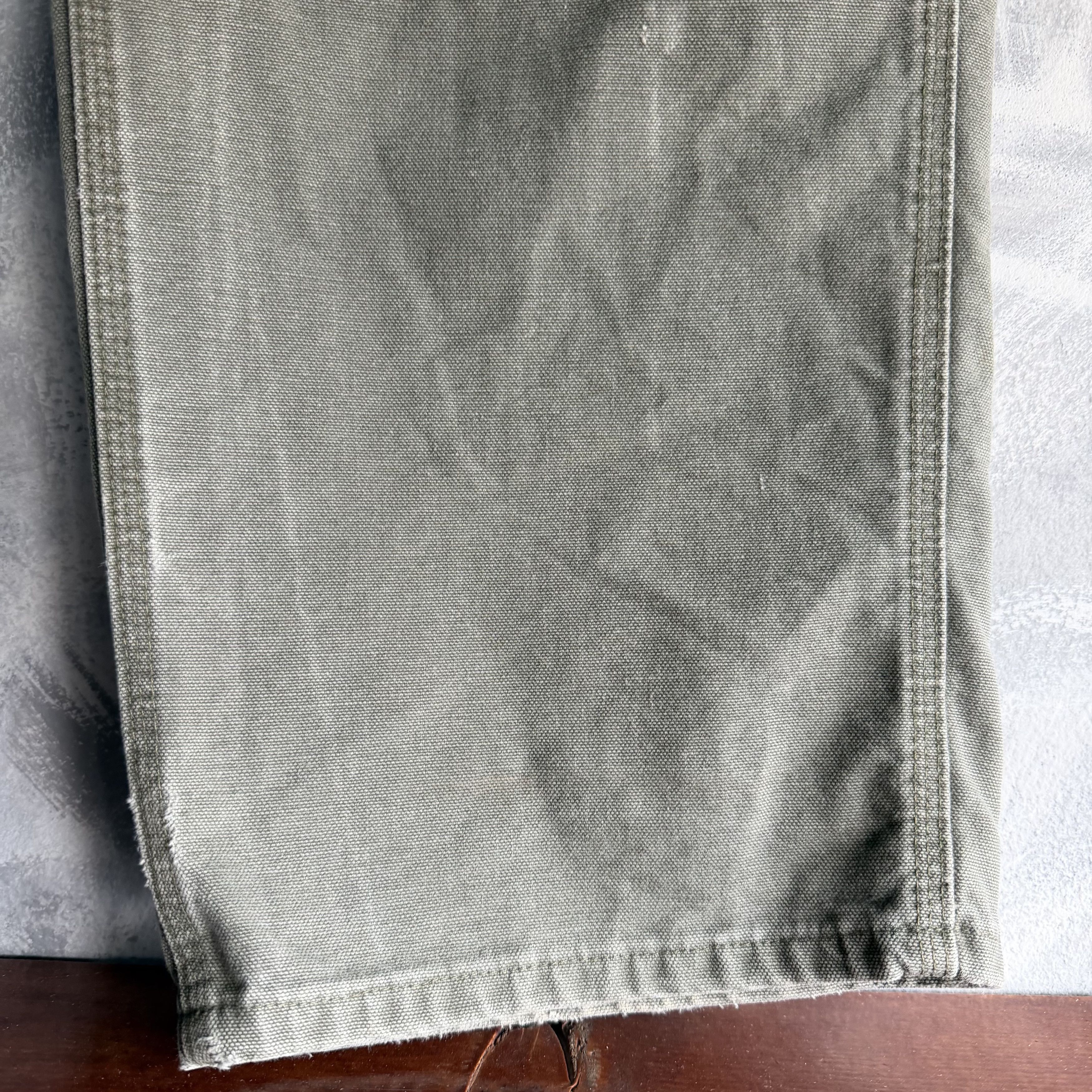 Carhartt Vtg Carhartt Double Knee Pants Mens (40x32) Faded B136 MOS Size US 40 / EU 56 - 4 Thumbnail