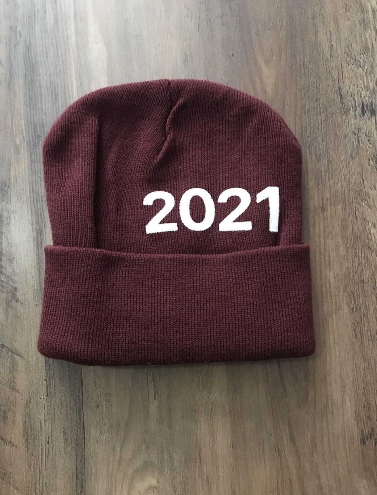 Asspizza Asspizza Face Logo Beanie Brown 2021 Size ONE SIZE - 2 Thumbnail
