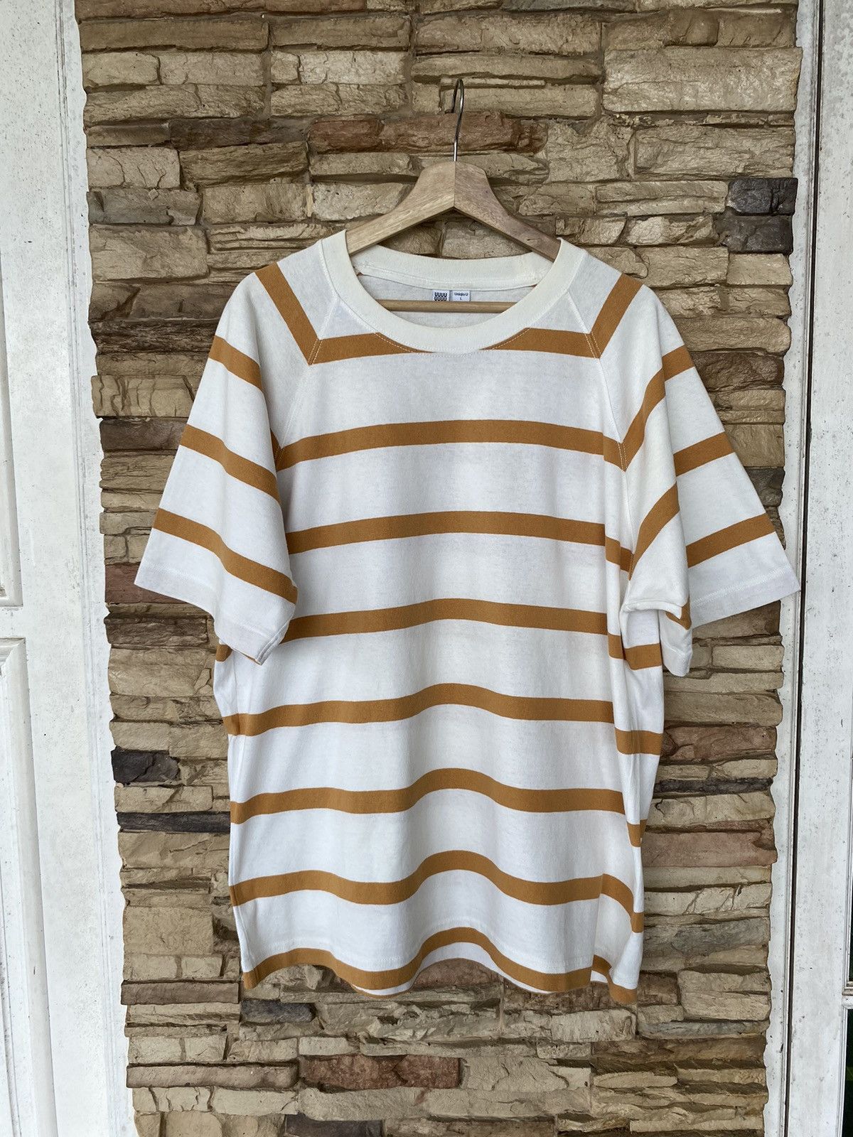 Christophe Lemaire × Lemaire × Uniqlo Uniqlo X Christophe Lemaire Oversized Stripes Tshirt Size US L / EU 52-54 / 3 - 1 Thumbnail