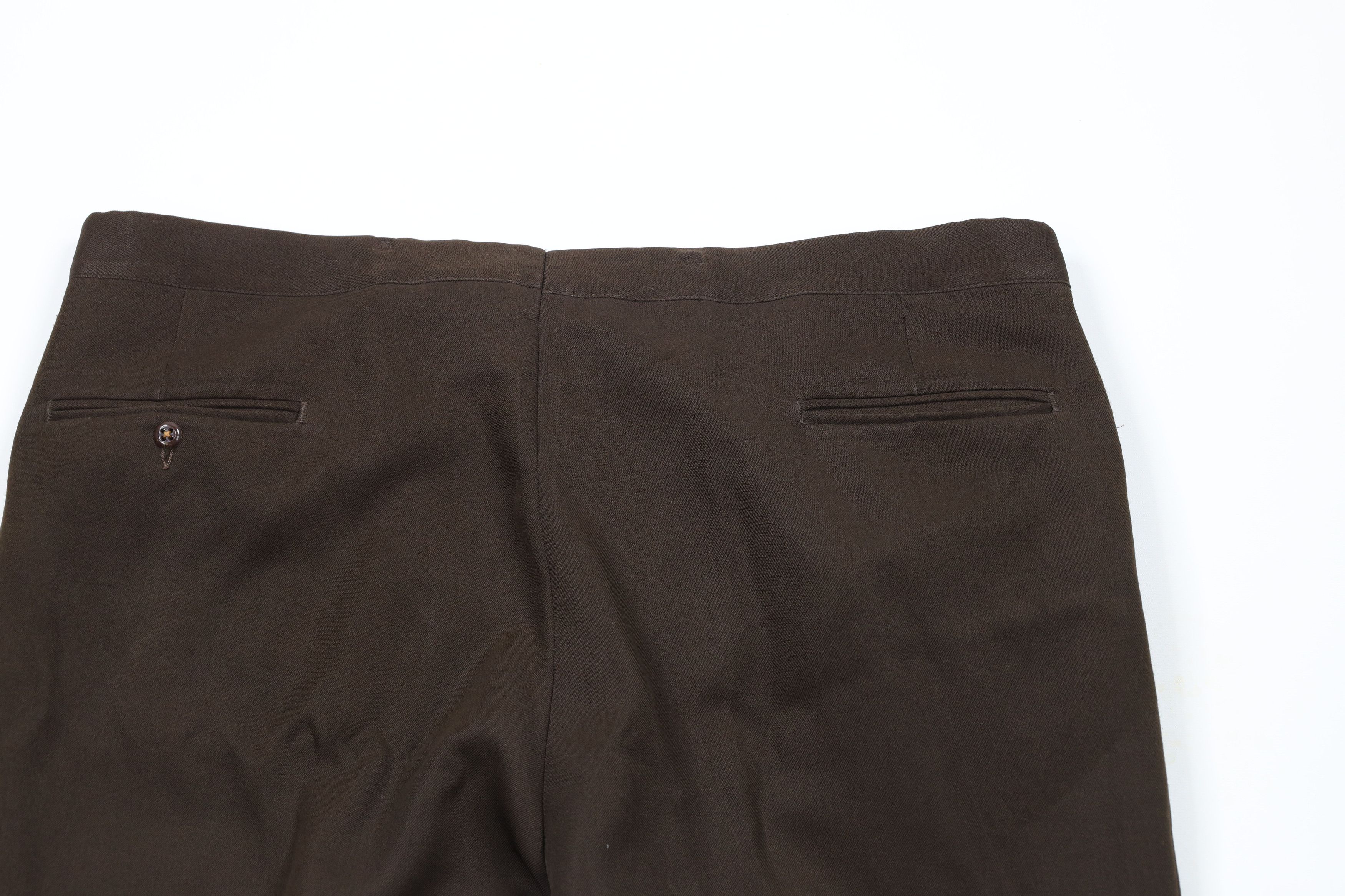 Vintage Vintage 70s Streetwear Bell Bottoms Chino Pants Brown USA Size US 42 / EU 58 - 9 Thumbnail