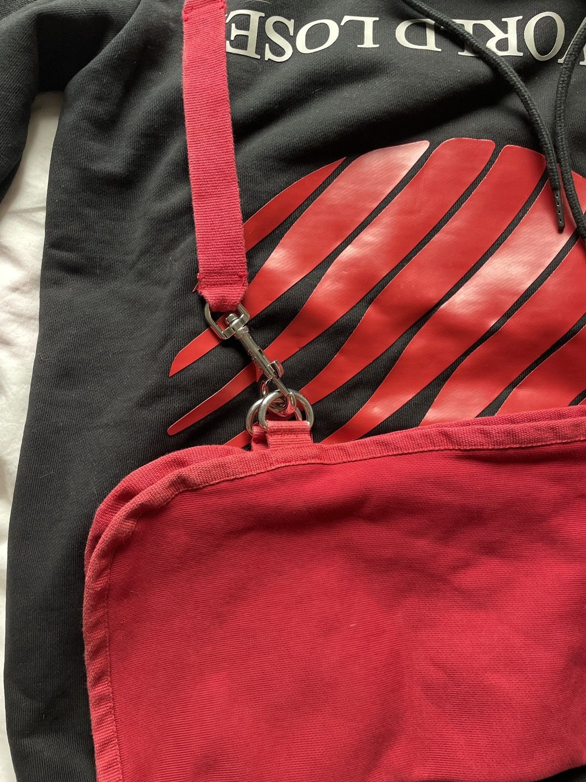 Hood By Air Hood By Air New World Loser SS17 Shoulderbag Hoodie Size US S / EU 44-46 / 1 - 4 Thumbnail