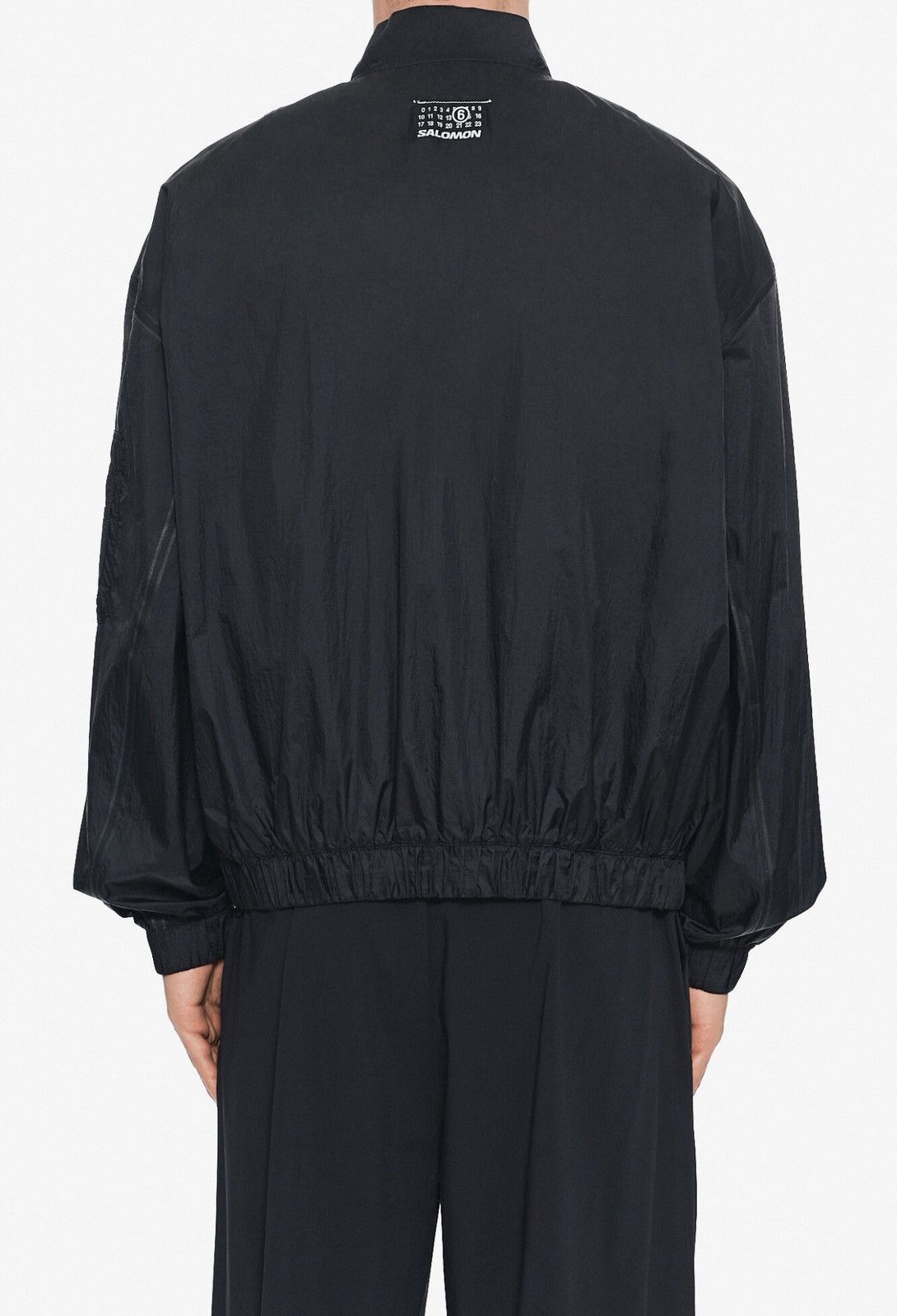 MM6 MM6 Maison Margiela x Salomon Black Bomber Jacket Size US M / EU 48-50 / 2 - 2 Thumbnail
