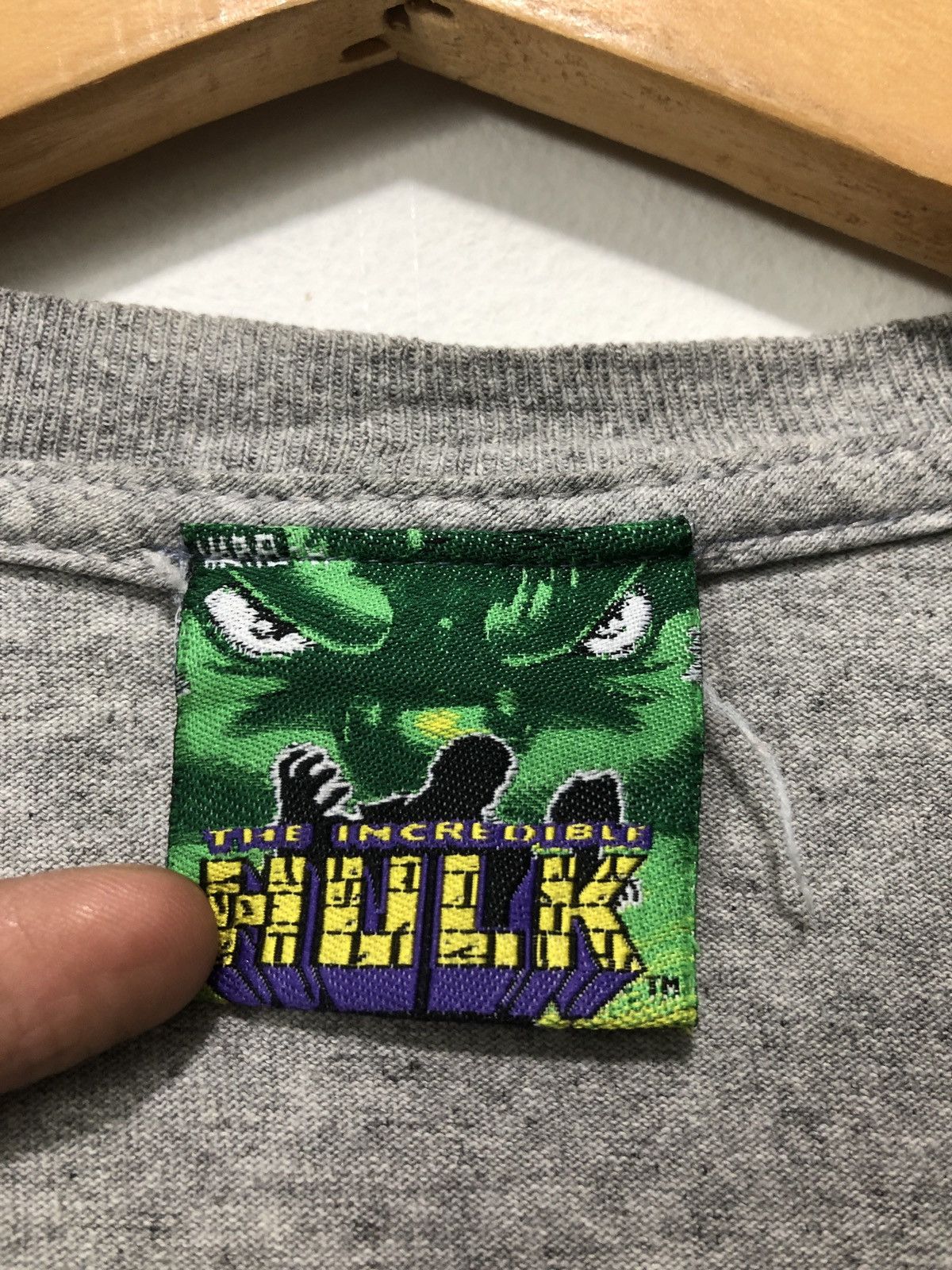 Marvel Comics × Vintage Vintage Hulk Marvel 2002 T-Shirt Size US XL / EU 56 / 4 - 5 Thumbnail