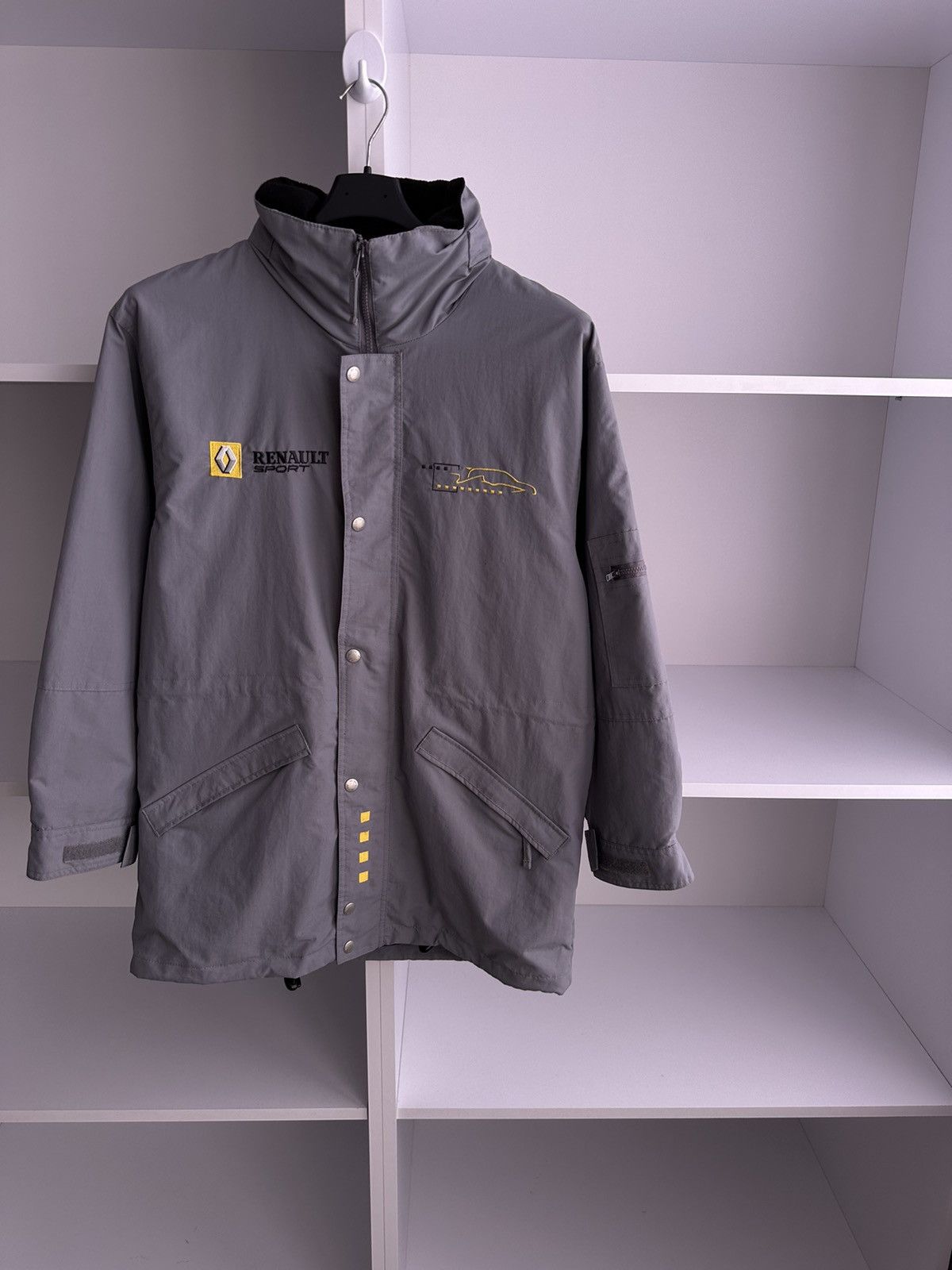 Vintage Vintage Renault Sport 3 in 1 Racing F1 Grey Jacket Size US S / EU 44-46 / 1 - 2 Thumbnail
