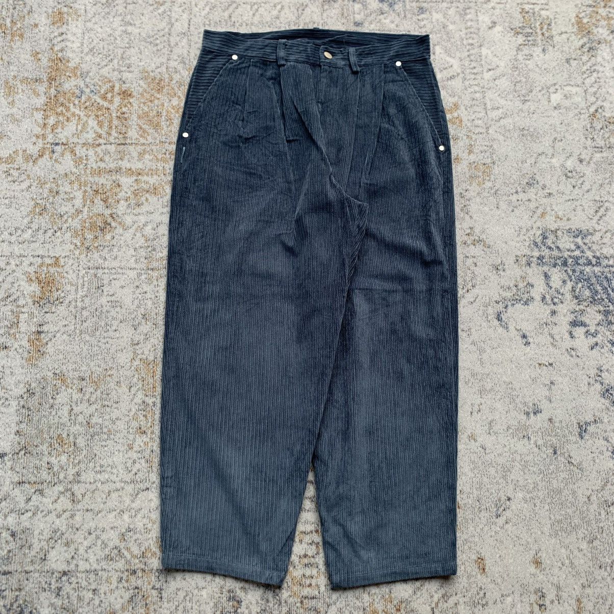 Japanese Brand Rare Japanese Brand BJHG Corduroy Baggy Wide Pants Size US 34 / EU 50 - 4 Thumbnail