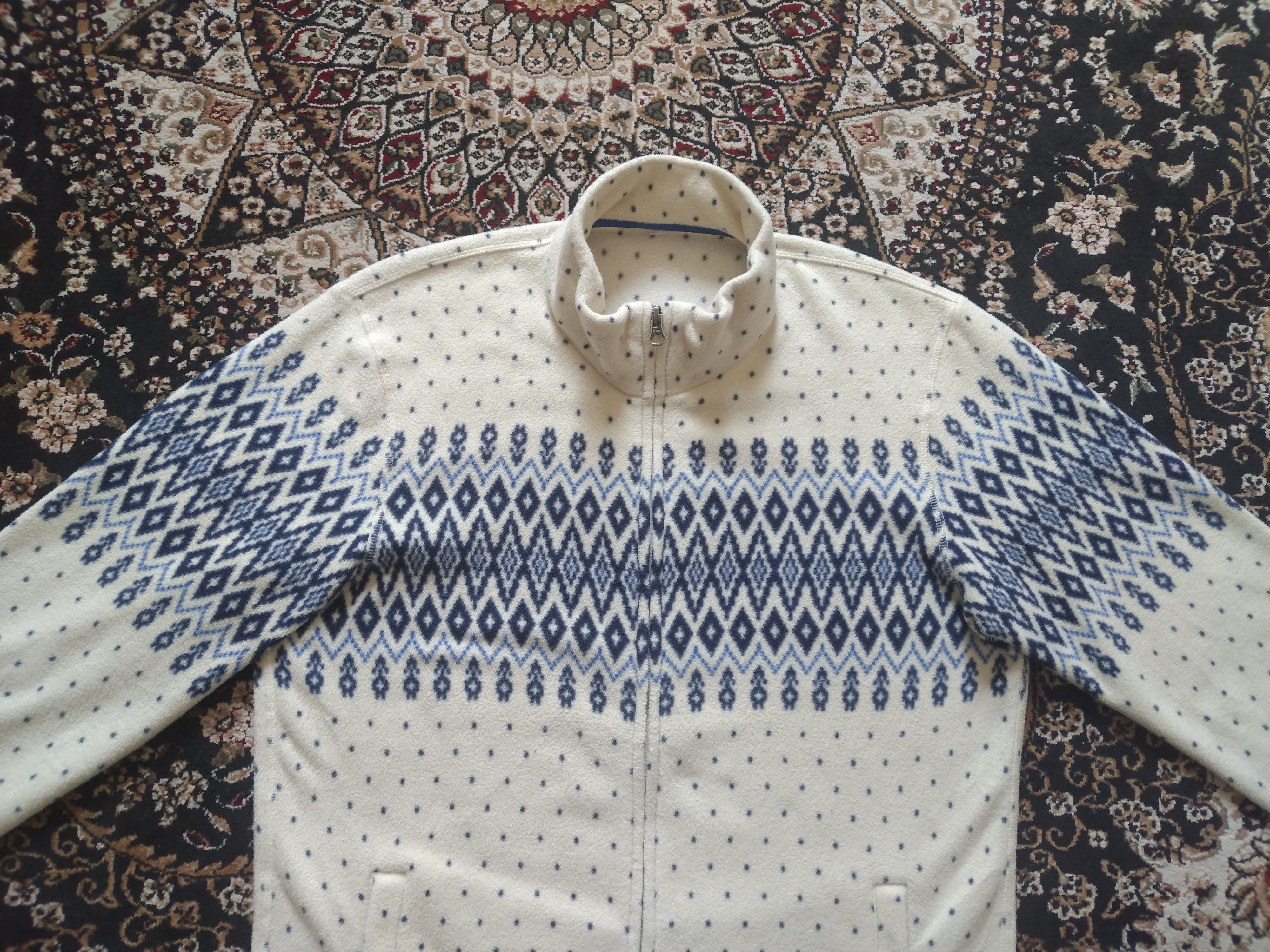 Japanese Brand × Uniqlo 🔥OFFER US! UNIQLO FLEECE NATIVE NAVAJO DESIGN jacket Size US M / EU 48-50 / 2 - 9 Thumbnail