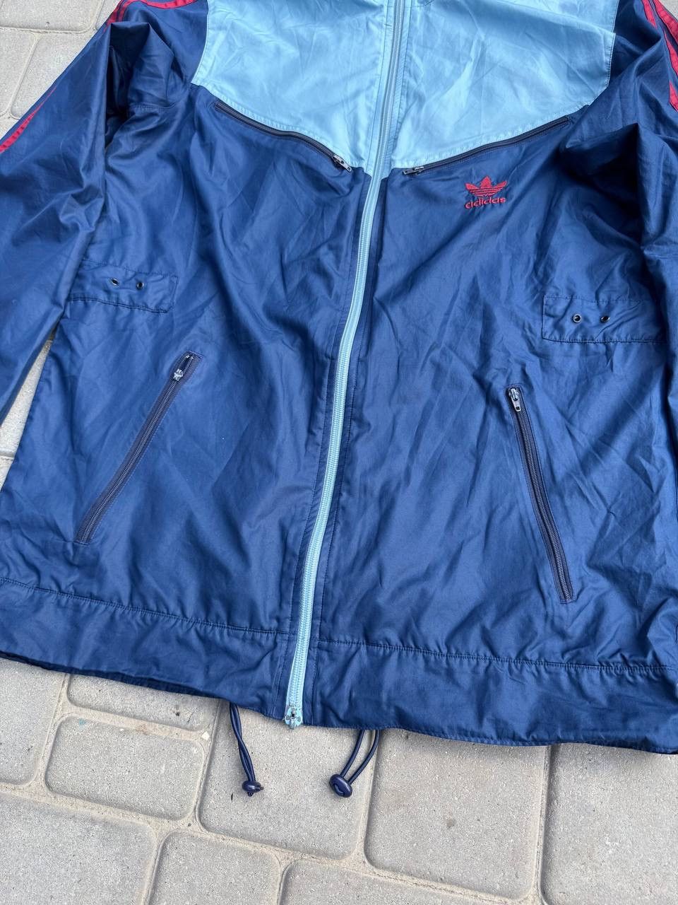 Adidas Vintage Adidas Windbreaker Jacket 90s Y2K Size US M / EU 48-50 / 2 - 4 Thumbnail
