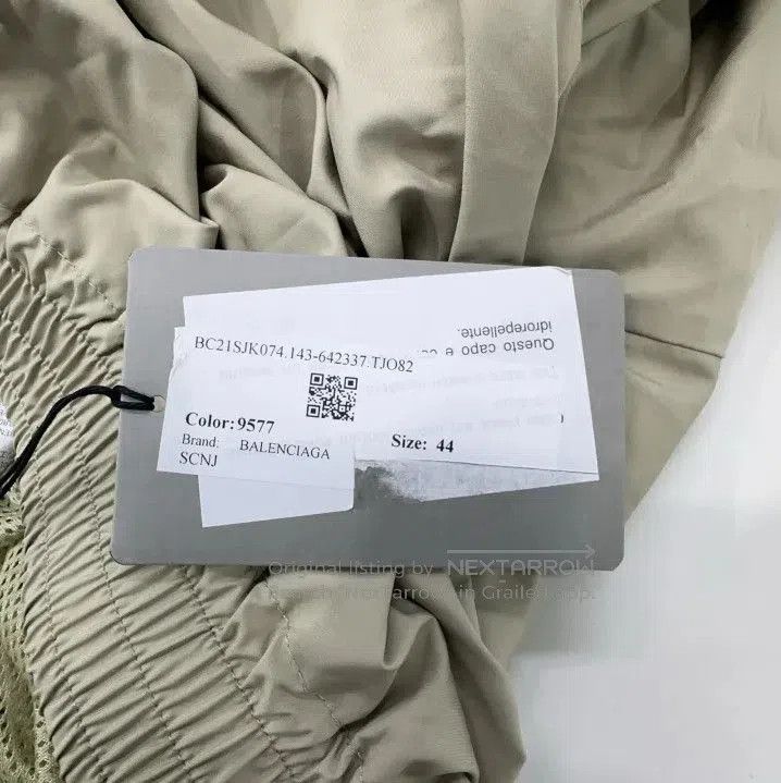 Balenciaga Balenciaga Gray Long Sleeve Jacket for Men. Size US L / EU 52-54 / 3 - 4 Thumbnail