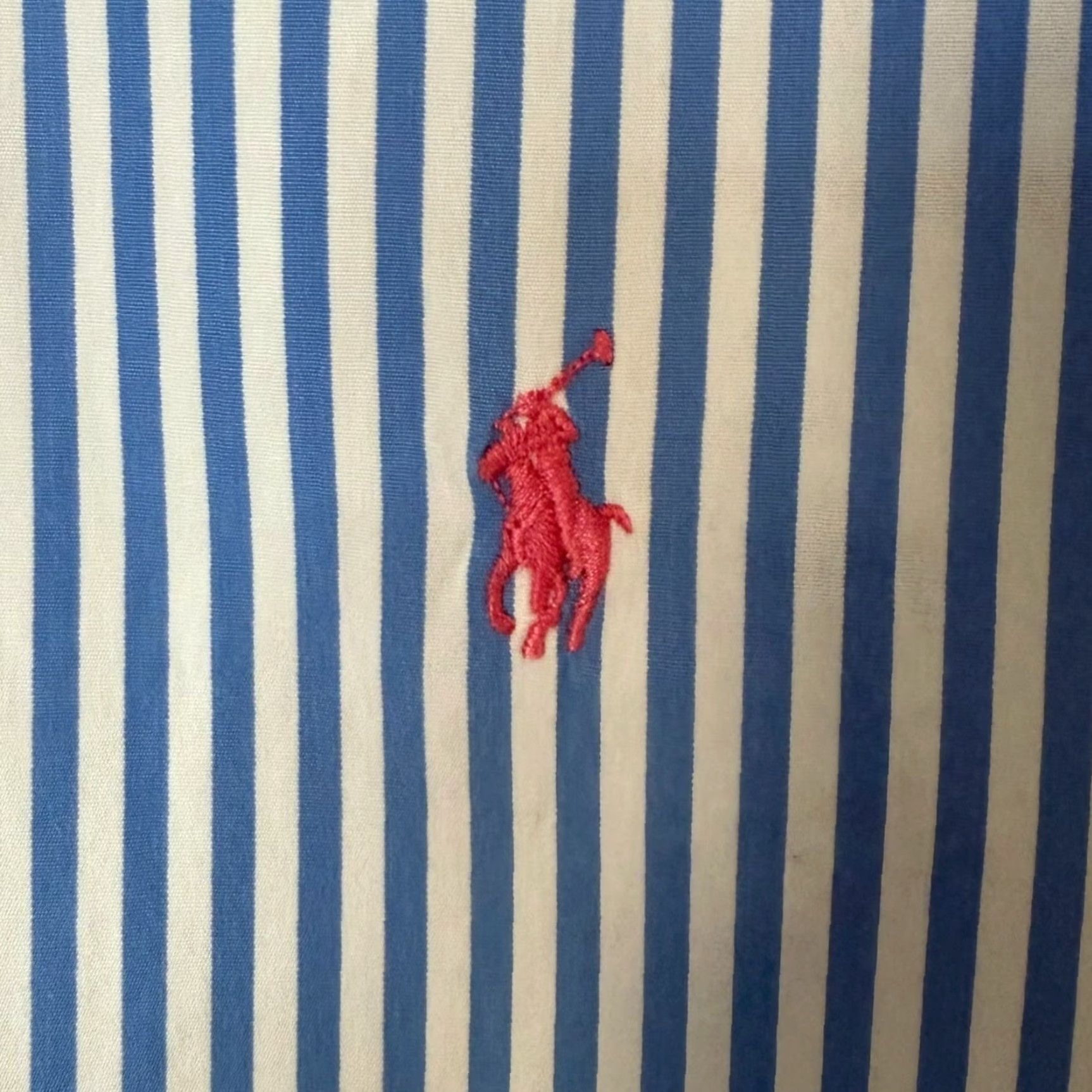 Ralph Lauren Ralph Lauren Striped Button-Down Shirt Blue XL Men’s 100% Cotton Preppy Classic Button-Up Size US XL / EU 56 / 4 - 7 Thumbnail
