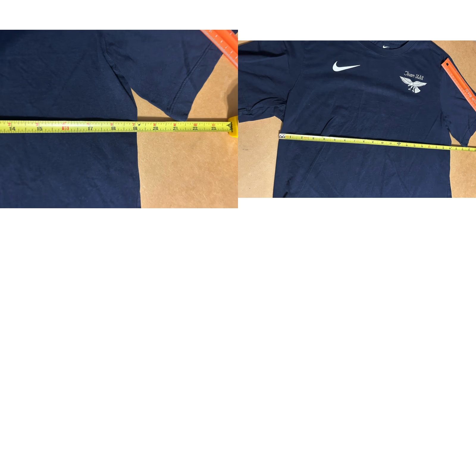 Nike Nike Team USA The Nike Tee Shirt Men Large Navy Blue Eagle Tee Shirt Crew Neck Short Sleeve Graphic Print USA Olympics MENS L Navy Blue Size US L / EU 52-54 / 3 - 10 Thumbnail