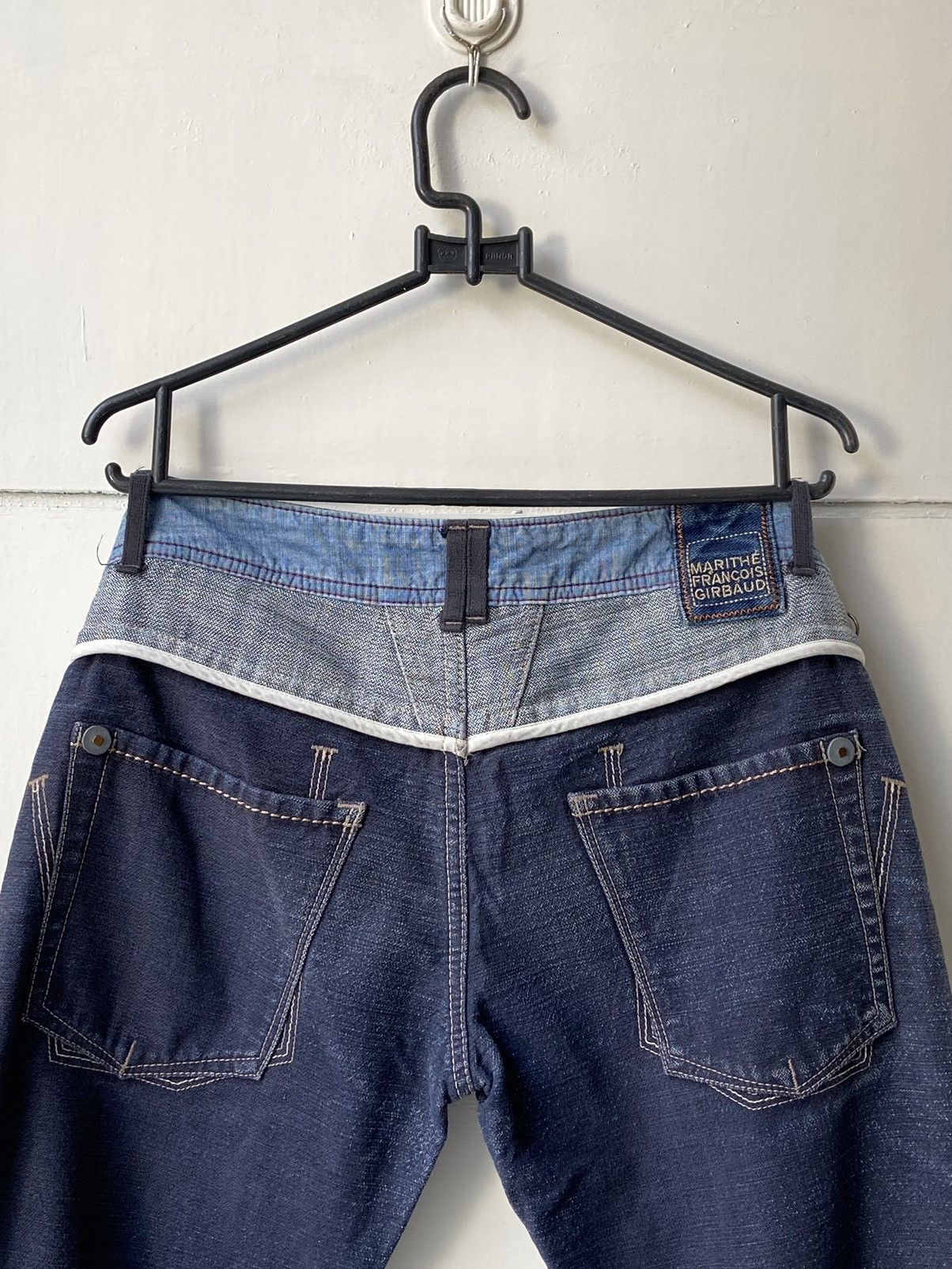 Designer × Japanese Brand × Marithe + Francois Girbaud Marithe Francois Girbaud Blue Pants Size US 26 / EU 42 - 13 Thumbnail