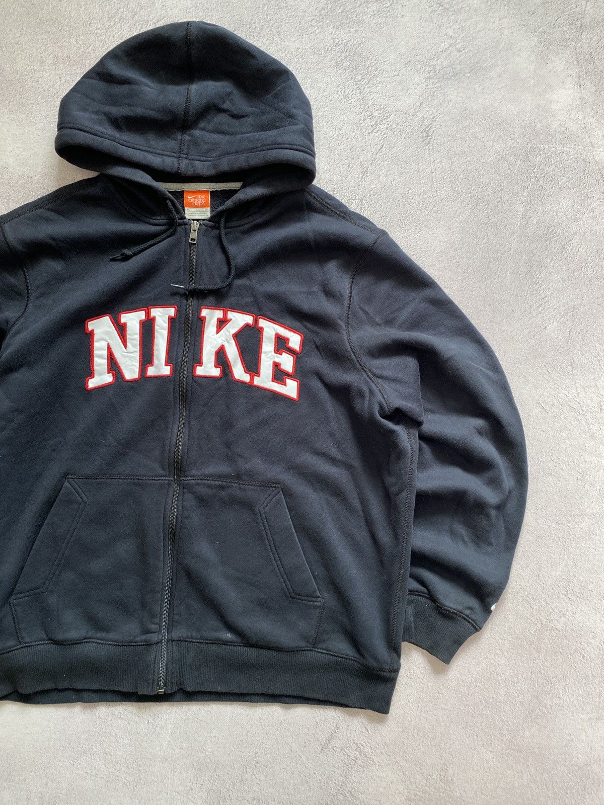 Nike Nike vintage big logo hoodie Y2k Size US XL / EU 56 / 4 - 4 Thumbnail