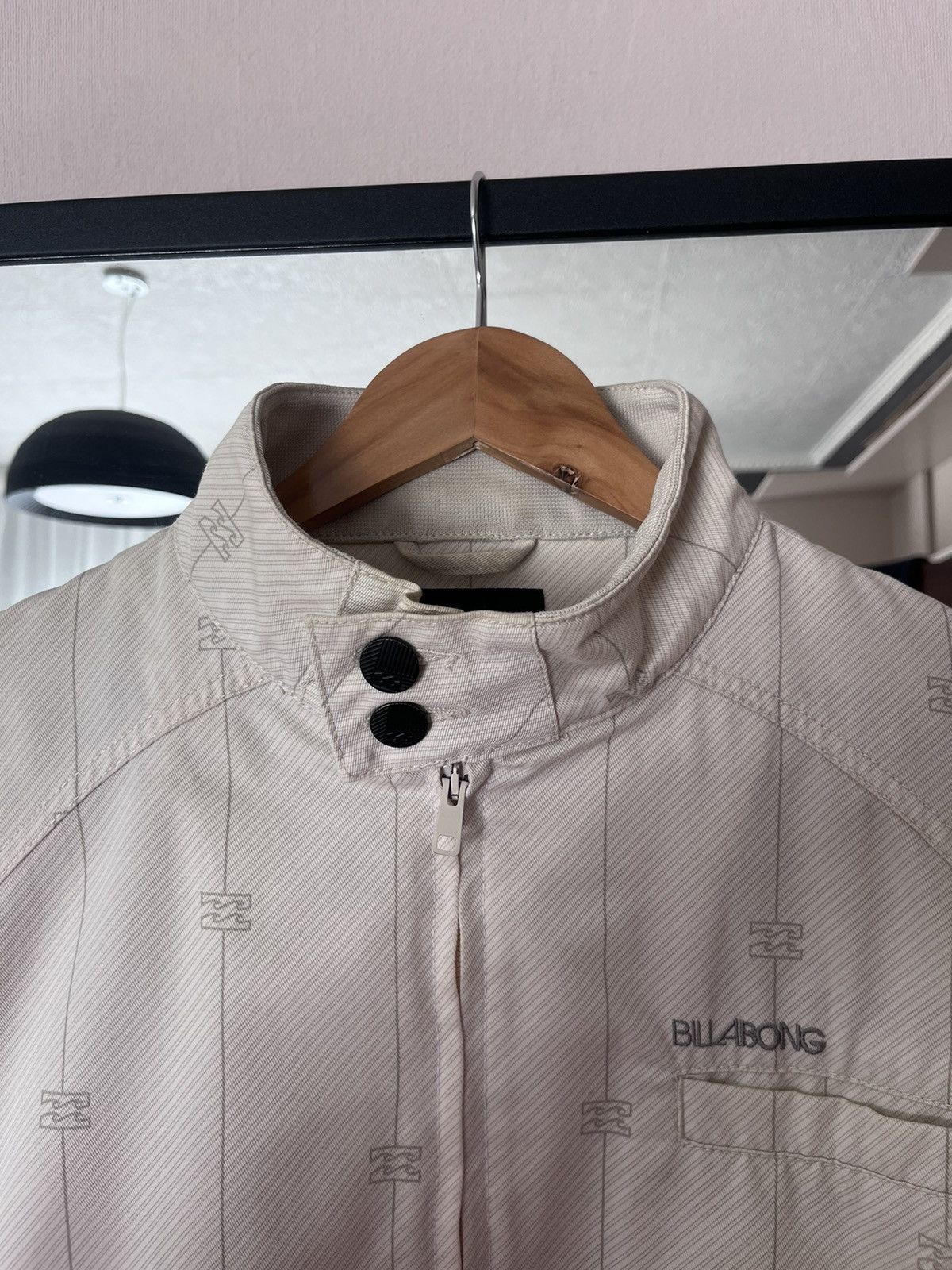 Billabong Y2K Bilabong Monogram Zip Up Vintage Jacket Size US M / EU 48-50 / 2 - 8 Thumbnail