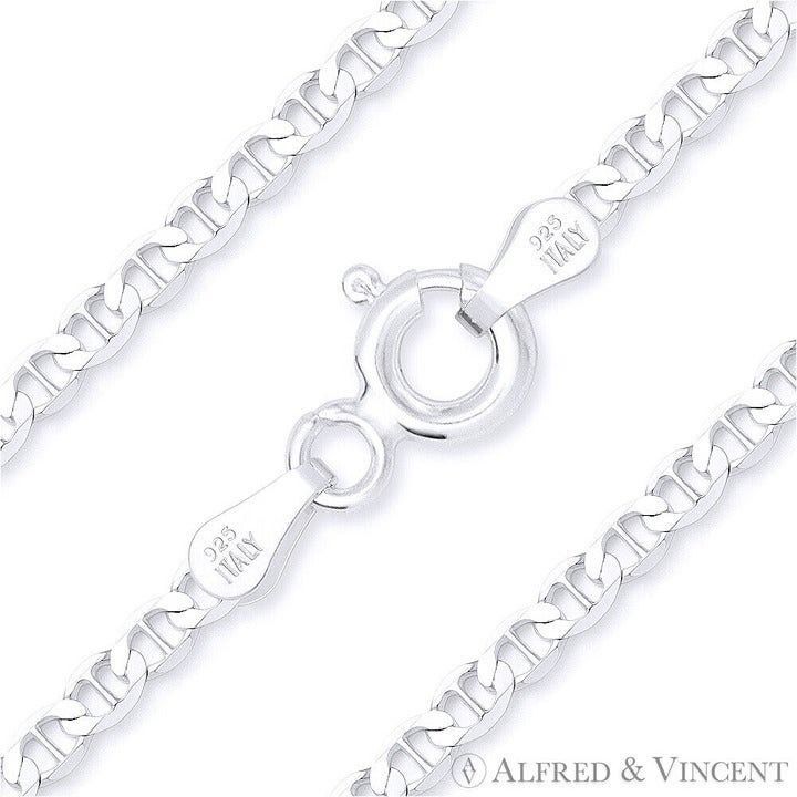 Other 2.7mm Marina / Mariner Link Italian Chain Anklet Size 10 Size ONE SIZE - 1 Thumbnail