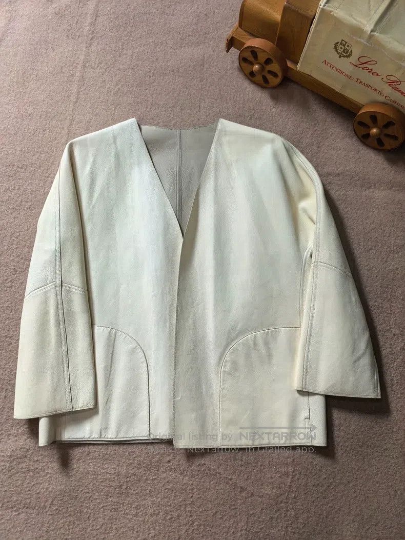 Loro Piana Loro Piana Double-Sided Lambskin Jacket Size L / US 10 / IT 46 - 3 Thumbnail