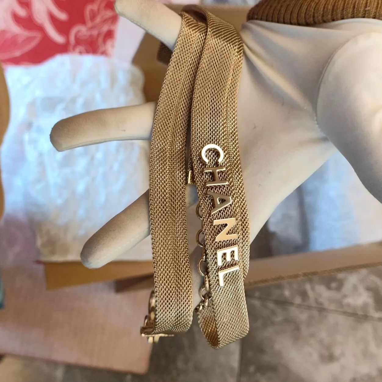 Chanel Chanel 3D Logo Belt 97 New Minor Wear 251108VHHEZ02 Size ONE SIZE - 5 Thumbnail