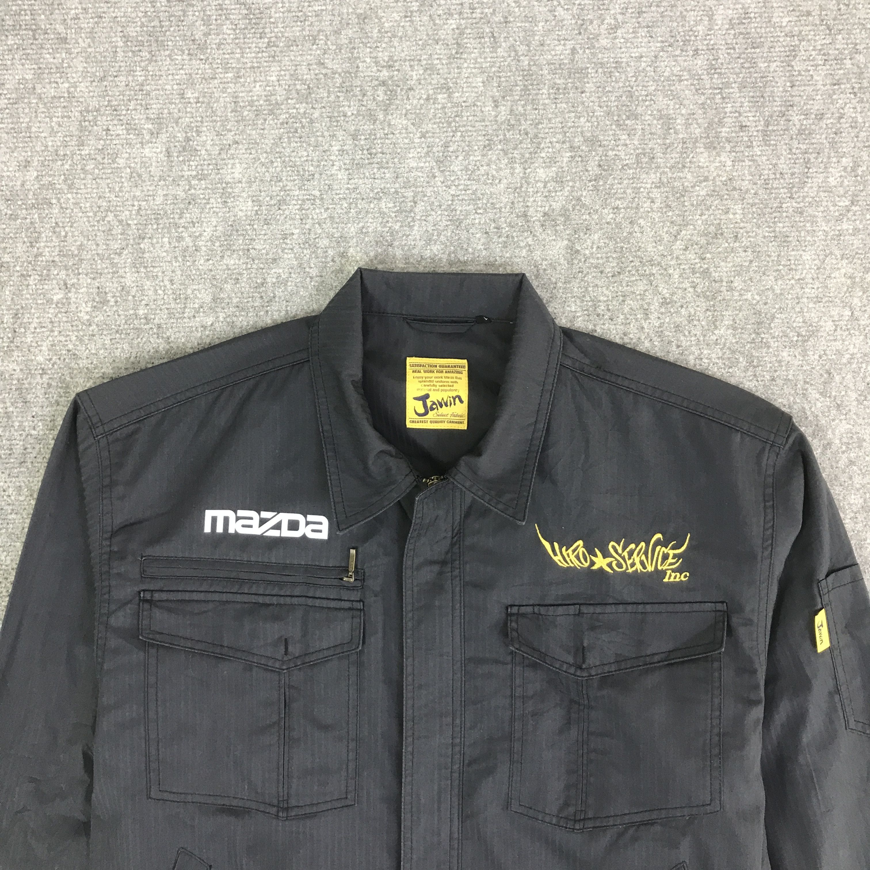 Japanese Brand MAZDA RACING MOTORSPORT CUSTOM JACKET K124B16 Size US L / EU 52-54 / 3 - 3 Thumbnail