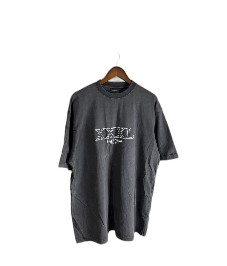 Balenciaga Balenciaga Black Vintage Short Sleeve T-Shirt-yf Size US L / EU 52-54 / 3 - 1 Thumbnail