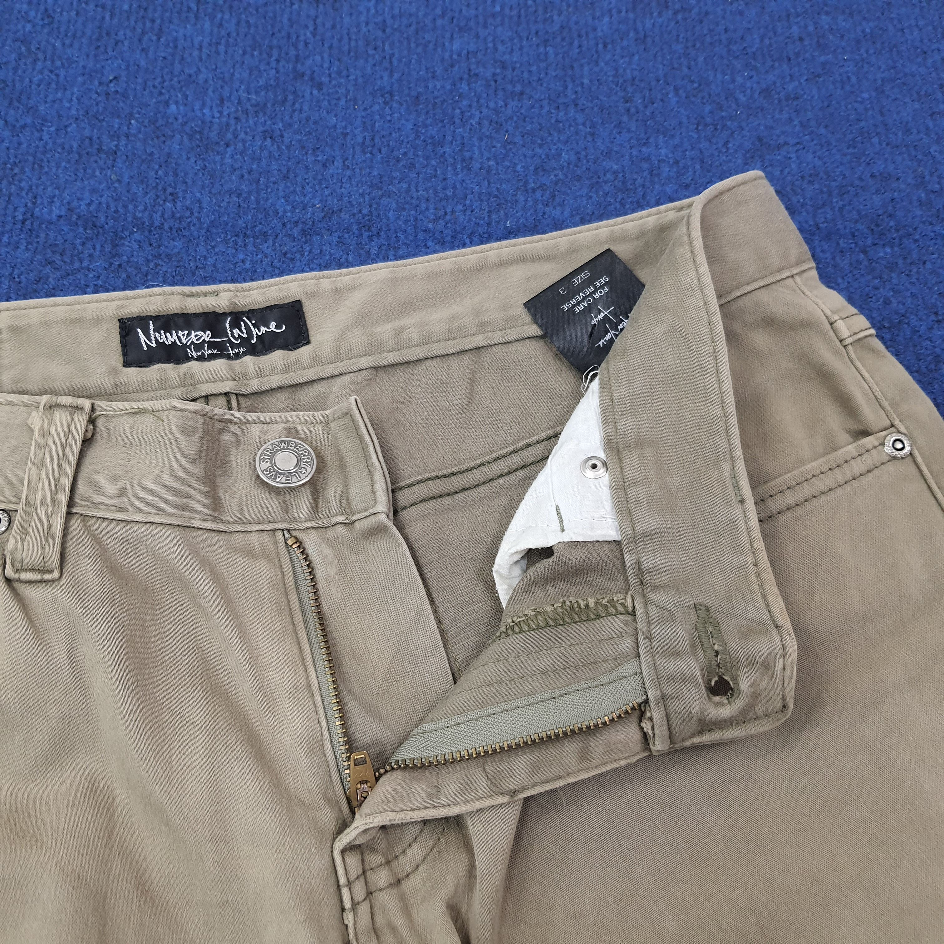 Number (N)ine Vintage Number Nine Japan Streetwear Casual Pants C265N29 Size US 32 / EU 48 - 5 Thumbnail