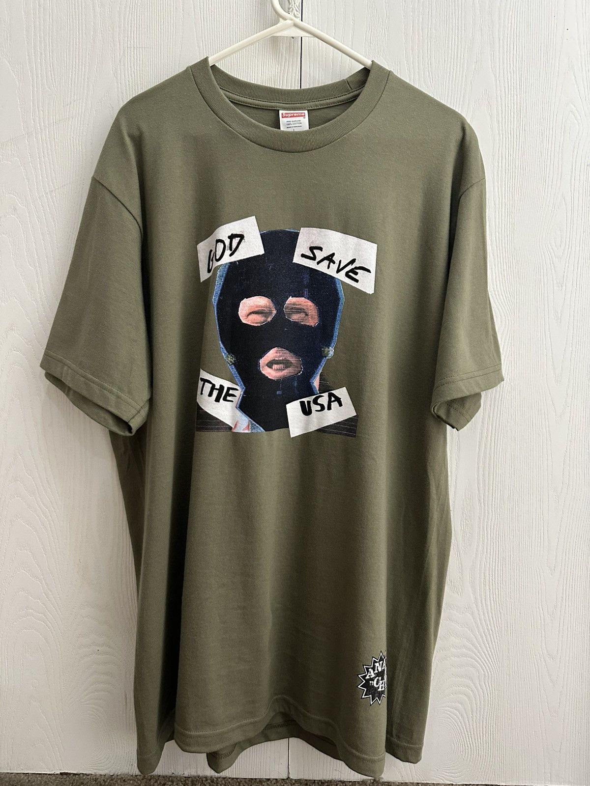 Supreme Supreme God Save Us Tee Large Size US L / EU 52-54 / 3 - 1 Thumbnail
