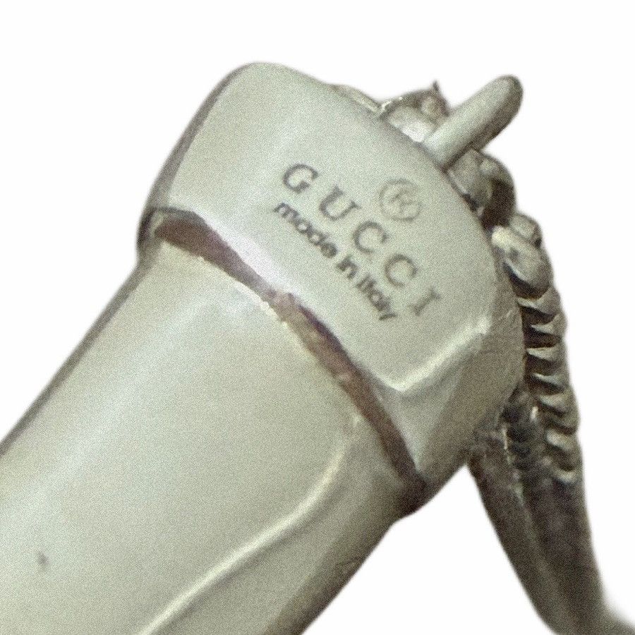 Gucci Authentic Gucci Sterling Silver Riding Boot Necklace Size ONE SIZE - 5 Thumbnail