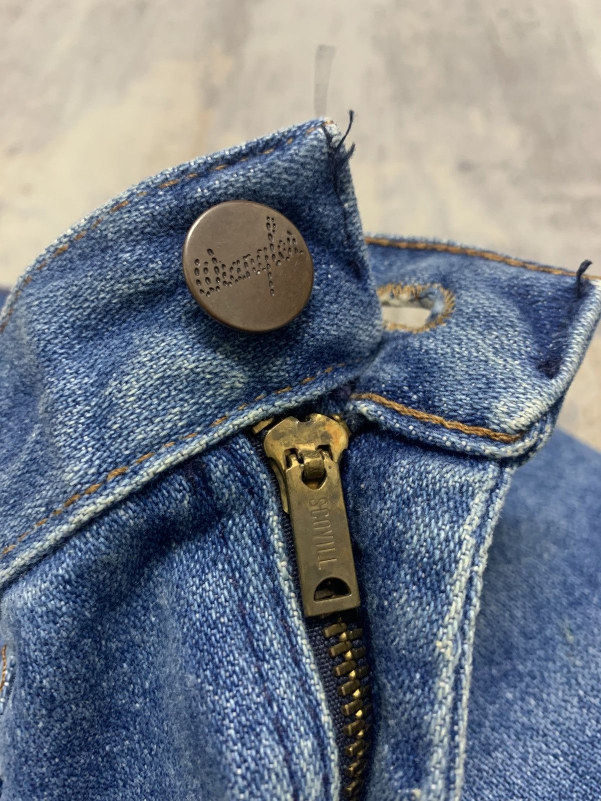 Vintage Vintage Wrangler Jeans Distressed Denim Size US 29 - 8 Thumbnail