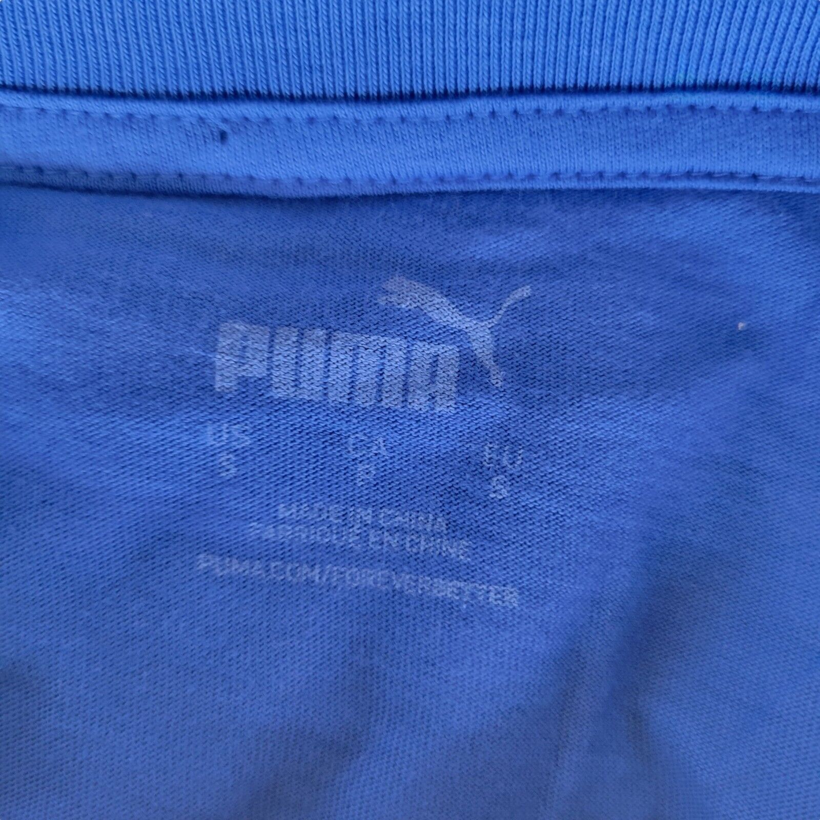Puma Men's Puma Athletic Tshirt. Size Small. Size US S / EU 44-46 / 1 - 5 Thumbnail