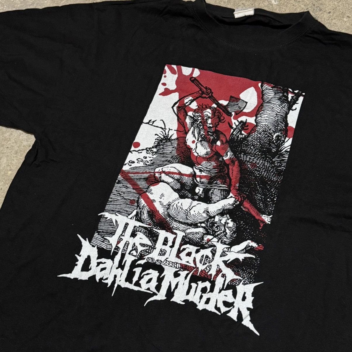 Band Tees × Vintage Vintage The Black Dahila Murder 2004 xmas tour t-shirt Size US XL / EU 56 / 4 - 3 Thumbnail