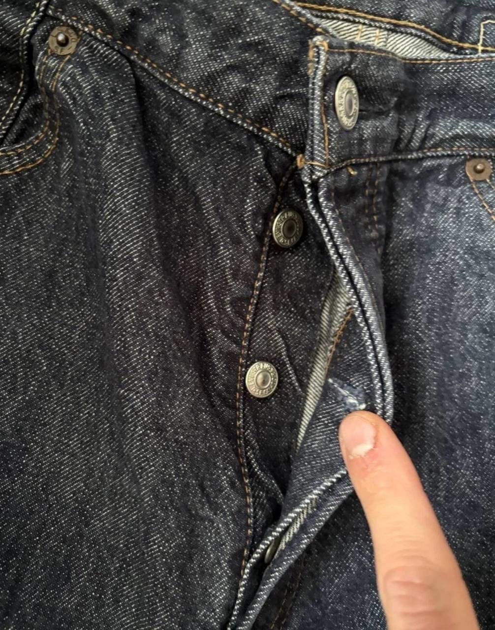 Levi's Rare LEVIS 541 Tab Loose Fit Cinchback 32 One Pocket Denim Size US 32 / EU 48 - 9 Thumbnail