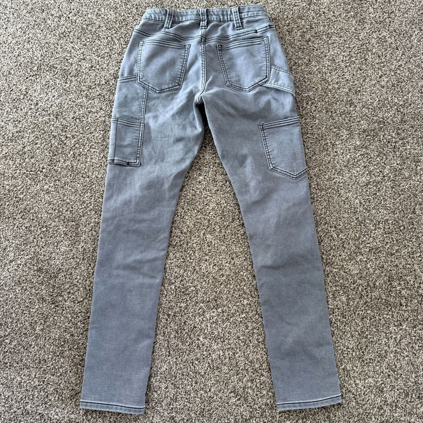 Denime Dovetail Workwear Pants Womens 2 Gray Maven Thermal Denim Stretch Size Size 26" / US 2 / IT 38 - 7 Thumbnail