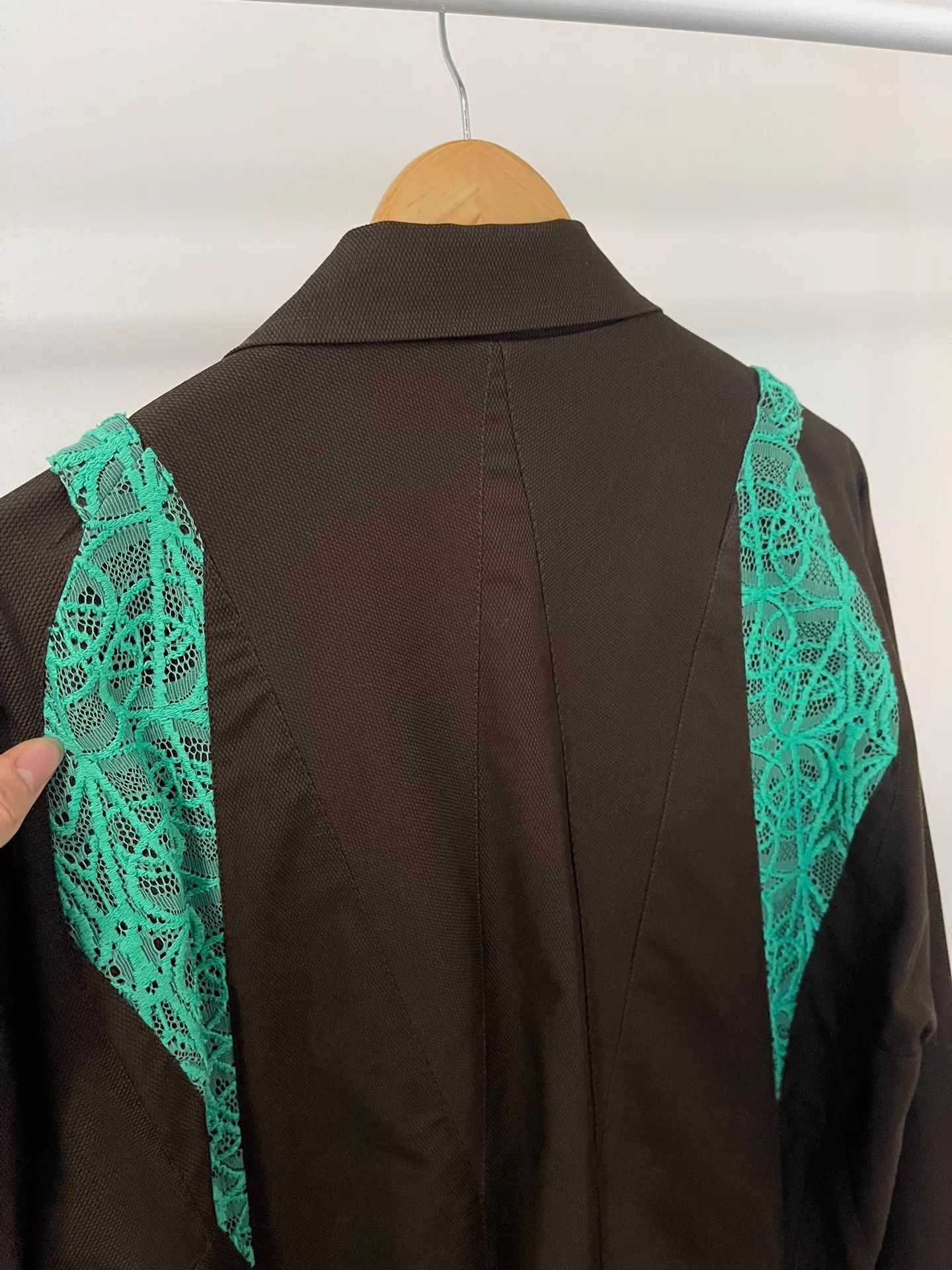 Kiko Kostadinov Kiko Kostadinov 22ss elio lace colorblock brown green vest Size US M / EU 48-50 / 2 - 3 Thumbnail