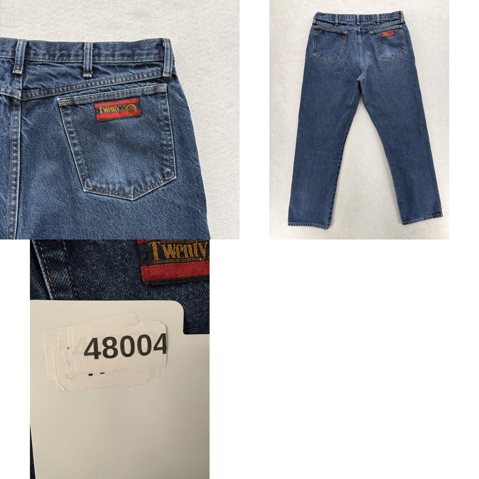 Wrangler Wrangler Jeans Men's 36x32 Blue Style 22 Original Denim Rodeo Western Taper 20X 5-Pocket Logo Embroidered Zip Fly Relaxed Mid Rise Denim Jeans Mens Size US 36 / EU 52 - 9 Thumbnail