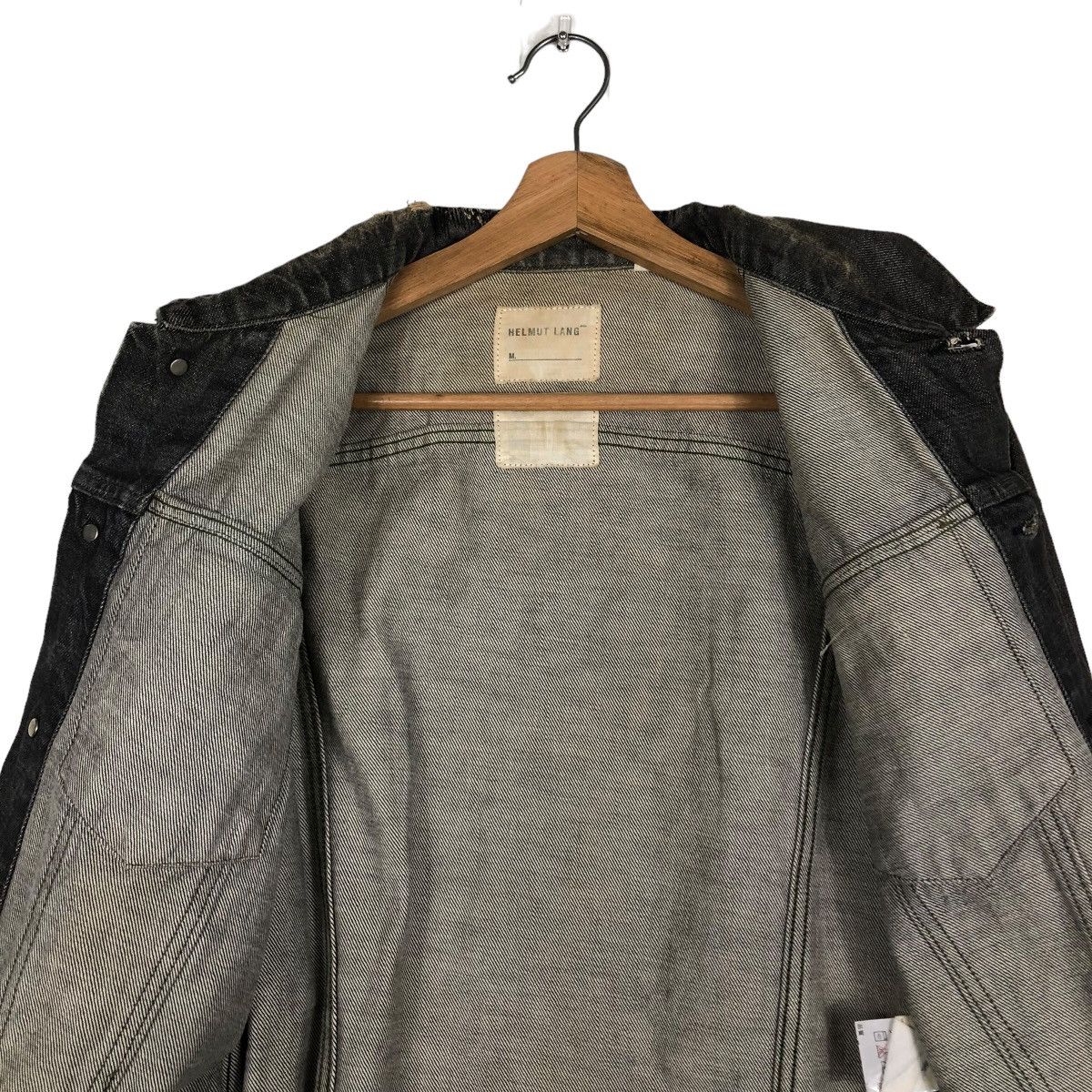 Helmut Lang 🔥VINTAGE HELMUT LANG CLASSIC DENIM TRUCKER JACKET BIKER Size US M / EU 48-50 / 2 - 16 Thumbnail