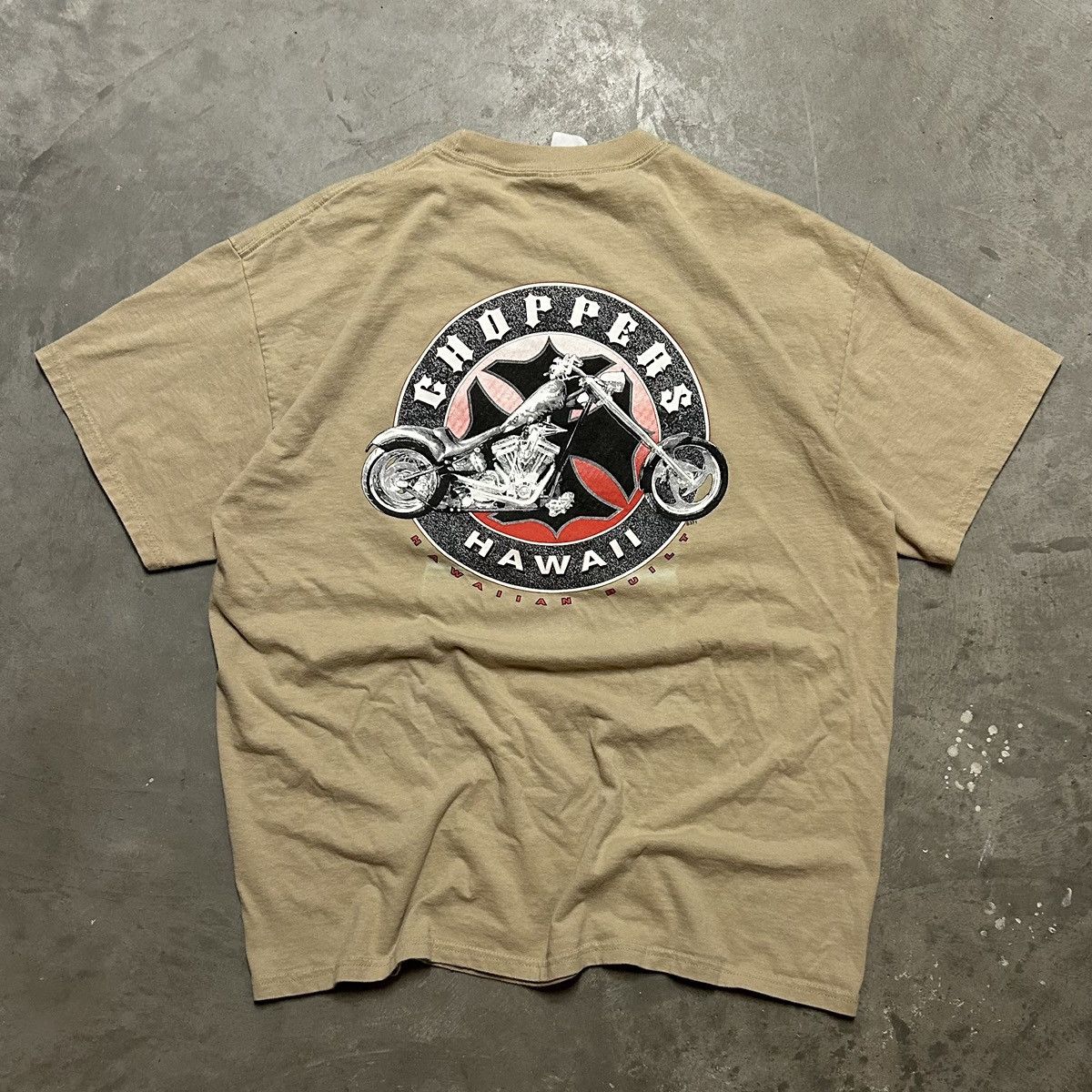 Vintage Vintage West Coast Choppers Hawaii T-Shirt Size US XL / EU 56 / 4 - 1 Thumbnail