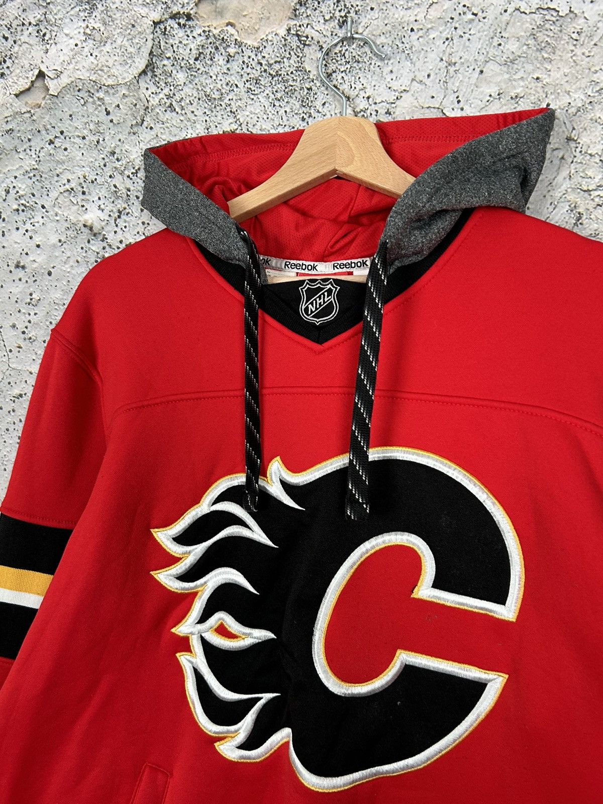 NHL Vintage Calgary Flames NHL Reebok Jersey Hockey Rare Hype Size US M / EU 48-50 / 2 - 3 Thumbnail