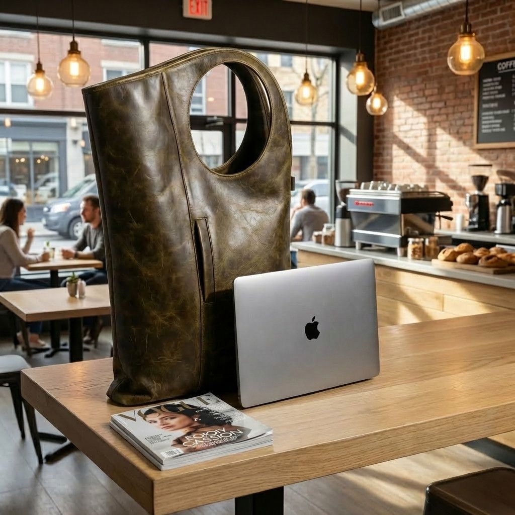 Other Infinity Body Bag | Avant-Garde Oversized Leather Size ONE SIZE - 6 Thumbnail