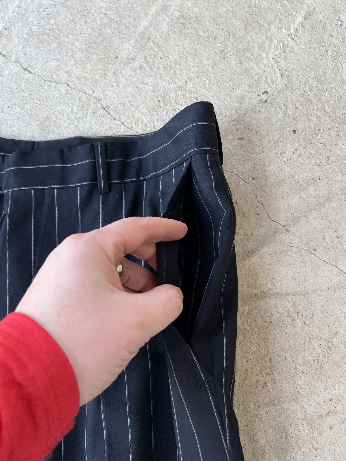 Hugo Boss Hugo Boss Made In USA Vintage Suit Size 40L - 9 Thumbnail