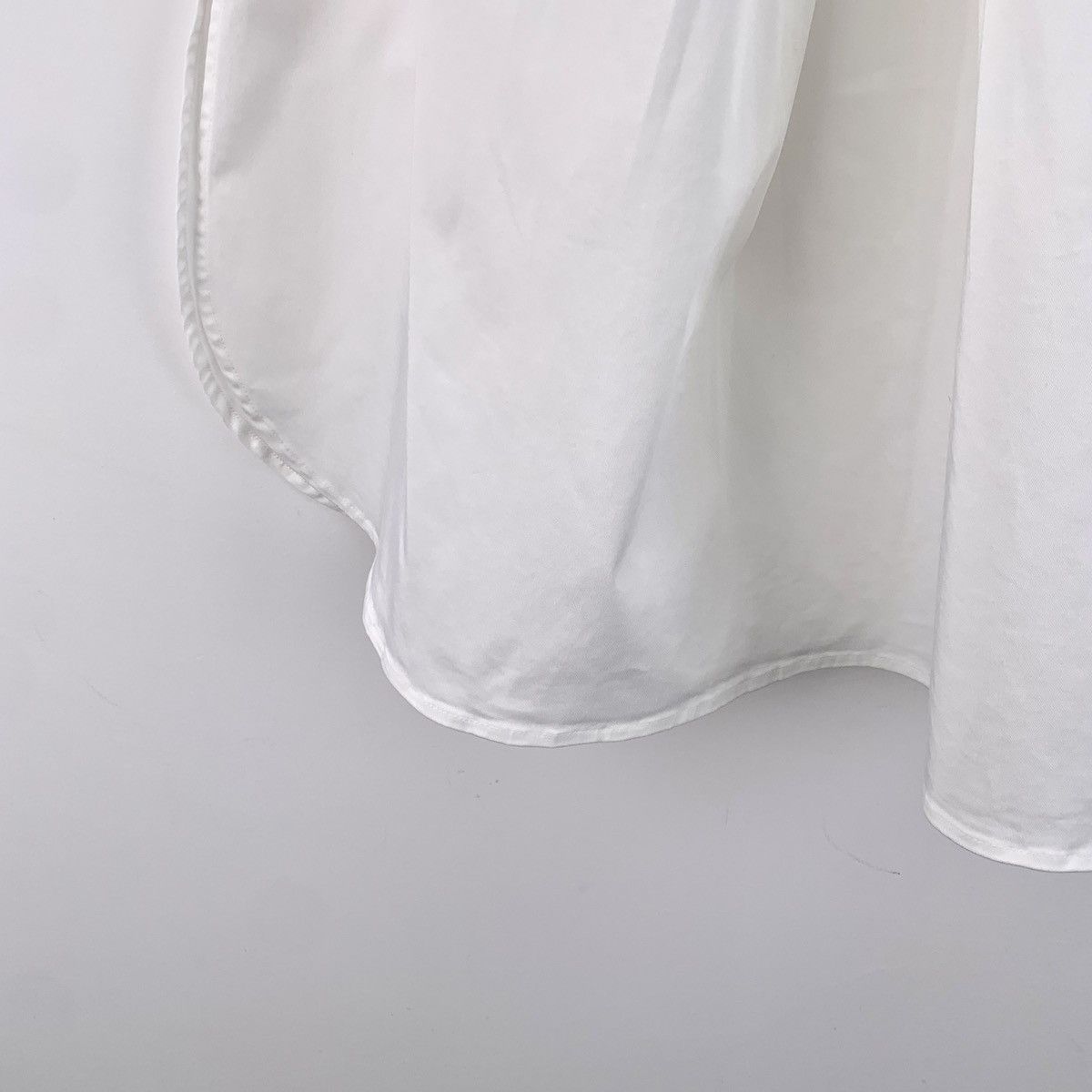 Dior Dior White Cotton Casual Pleated Halter Dress Size 25" / US 0 / IT 36 - 4 Thumbnail