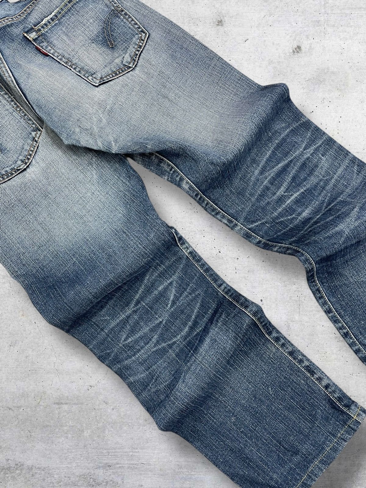 Levi's Vintage Clothing VINTAGE 505 LEVIS USA DESIGNER 90S INDIGO WASHED OLD DENIM Size US 30 / EU 46 - 14 Thumbnail