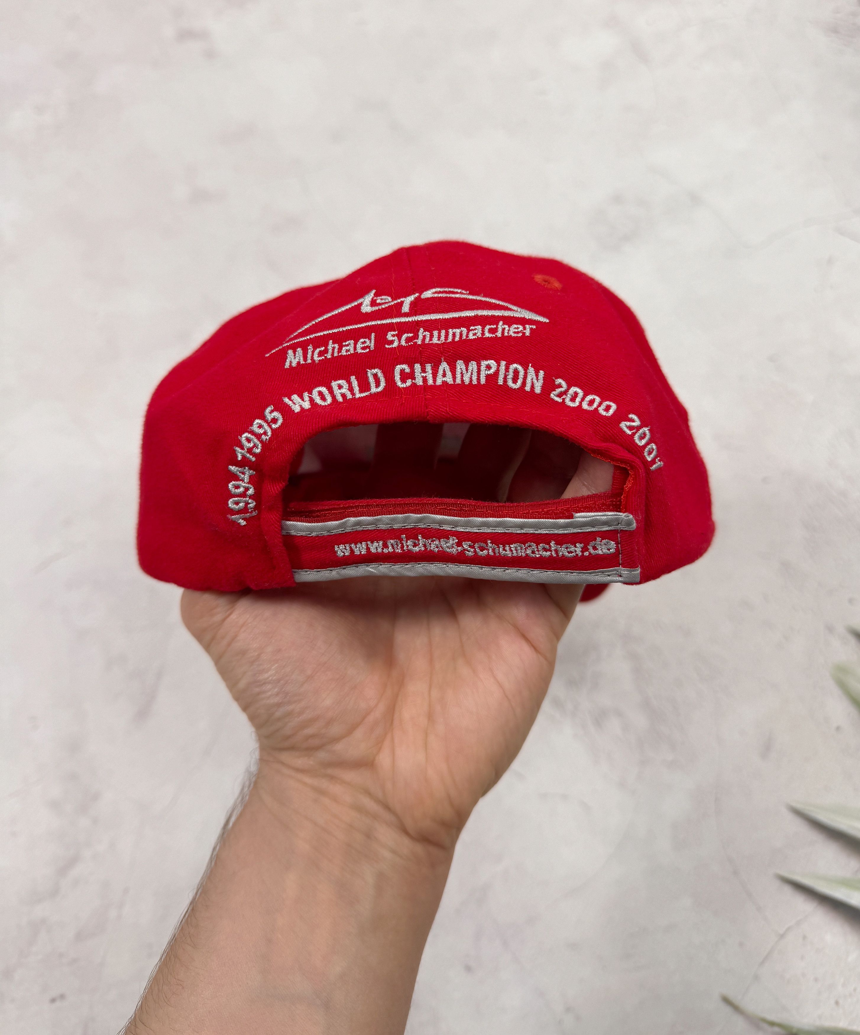 Ferrari Michael Schumacher F1 Ferrari Team Baseball Cap 1994 - 1995 Size ONE SIZE - 15 Thumbnail