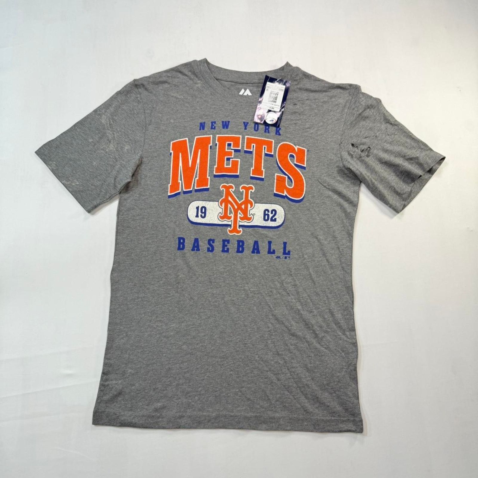 MLB NWT Licensed New York Mets Graphic Tee Sz S Size US S / EU 44-46 / 1 - 1 Thumbnail
