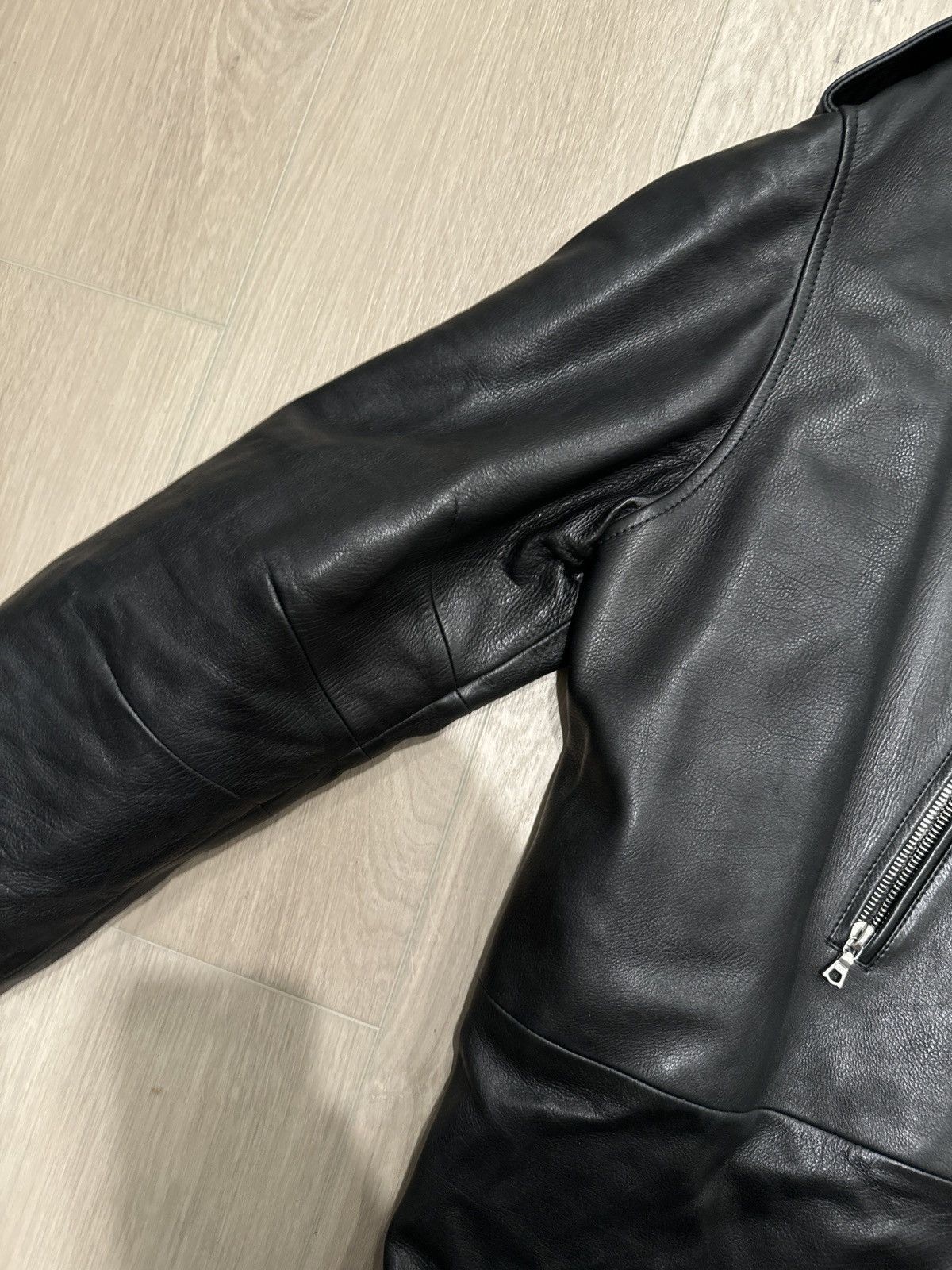 Amiri Amiri Leather Coat Size S / US 4 / IT 40 - 11 Thumbnail