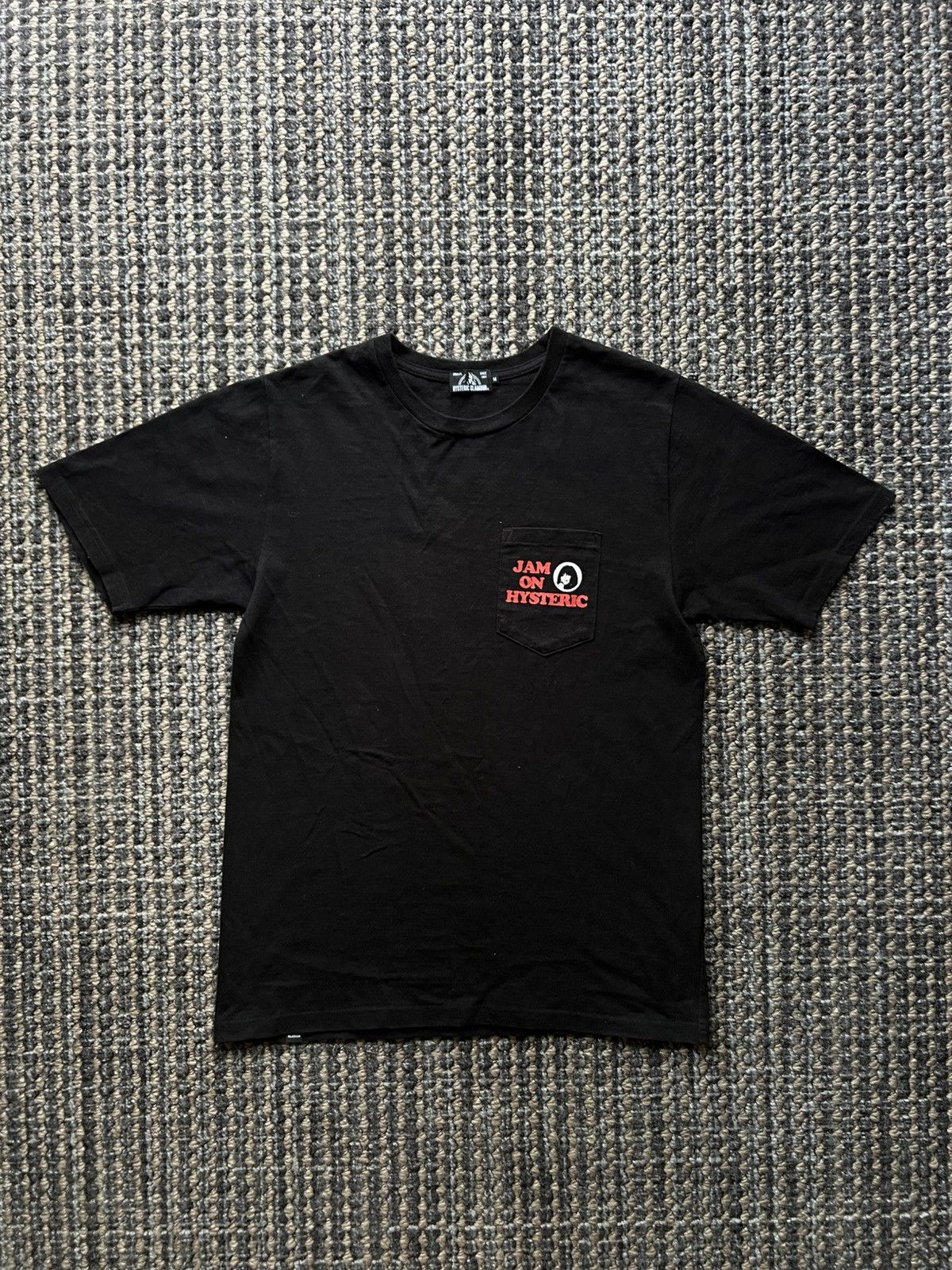 Hysteric Glamour Hysteric Glamour Jam On Keep Rocking to the Beat Tee Rare Size US M / EU 48-50 / 2 - 2 Thumbnail