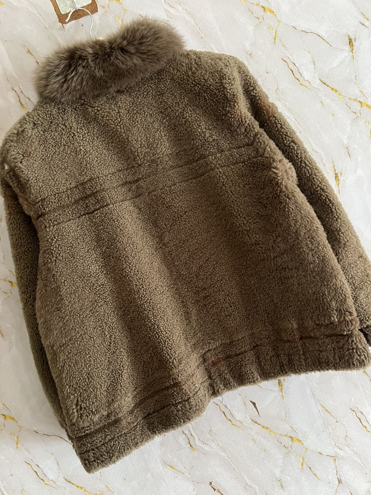 Japanese Brand STIFFANY VINTAGE FUR JACKET – LUXURY ARCHIVE STREETWEAR Size L / US 10 / IT 46 - 5 Thumbnail