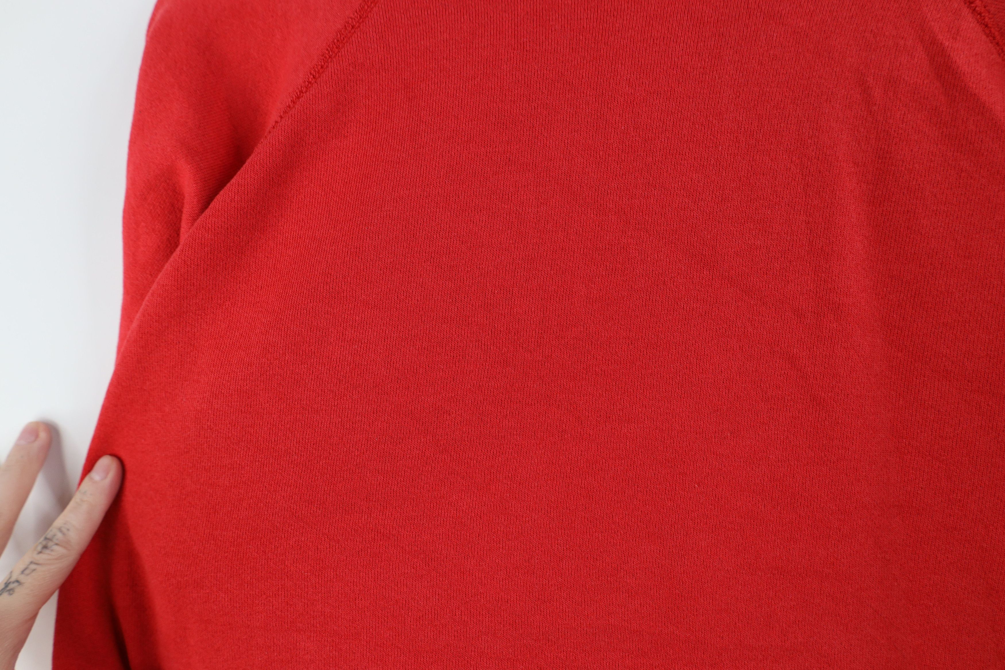 Vintage Vintage 80s 90s Spell Out JoAnn Fabrics Sweatshirt Red USA Size XL / US 12-14 / IT 48-50 - 11 Thumbnail