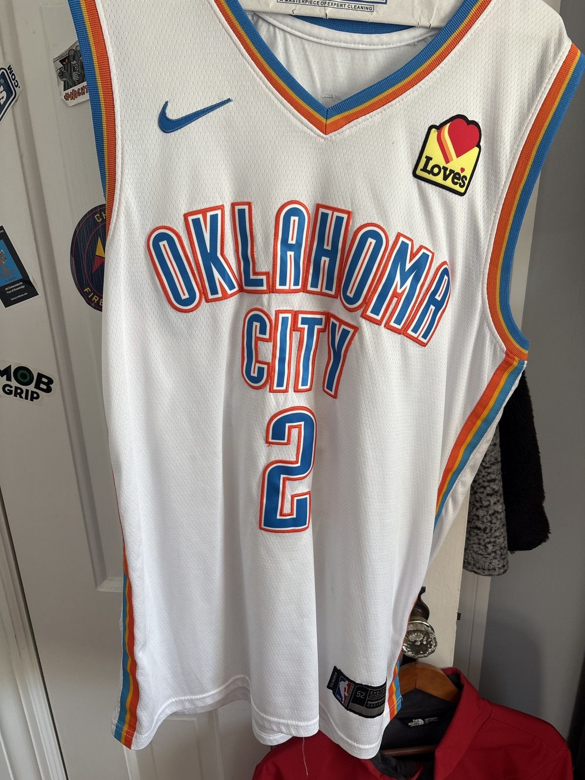 Nike Oklahoma City Thunder Jersey Shai #2 Size US XL / EU 56 / 4 - 1 Thumbnail