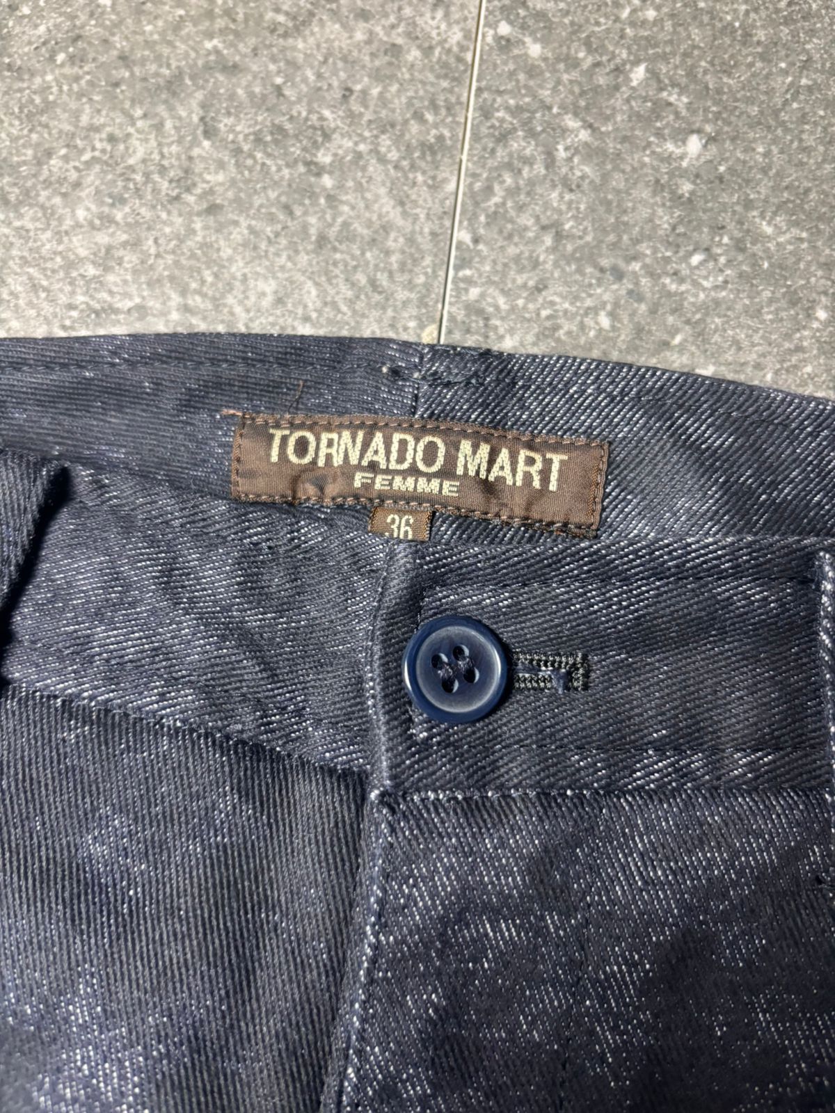 Tornado Mart 2000s Tornado Mart Femme Bootcut 7/8 Pants Size 26" / US 2 / IT 38 - 4 Thumbnail