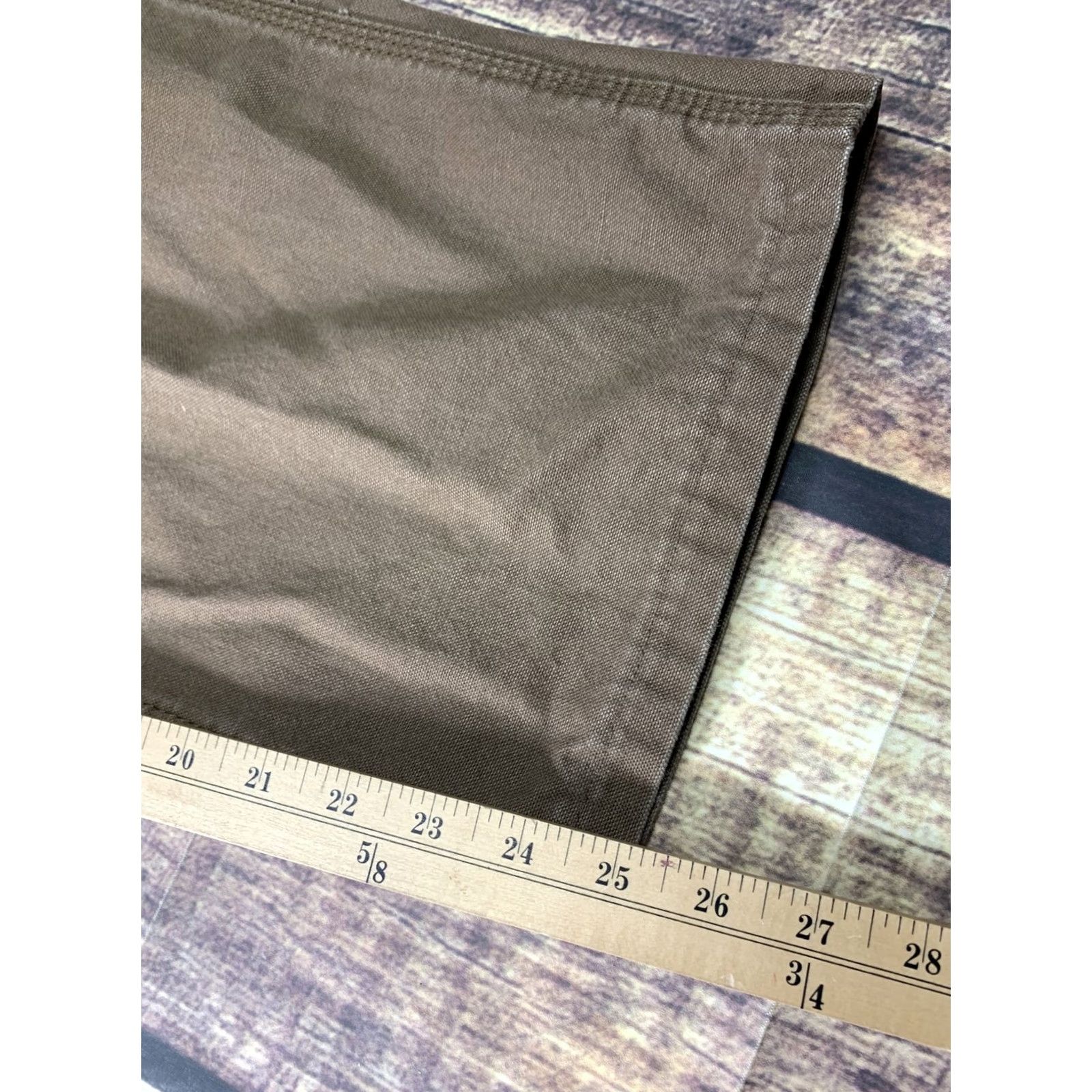 Vintage VINTAGE CE Schmidt Workwear Mens Carpenter Pants Jeans Brown 42x25 Premium Canvas Jeans Carpenter Pants Brown Mens Workwear 42x25 Canvas Brown Pants Size US 42 / EU 58 - 3 Thumbnail