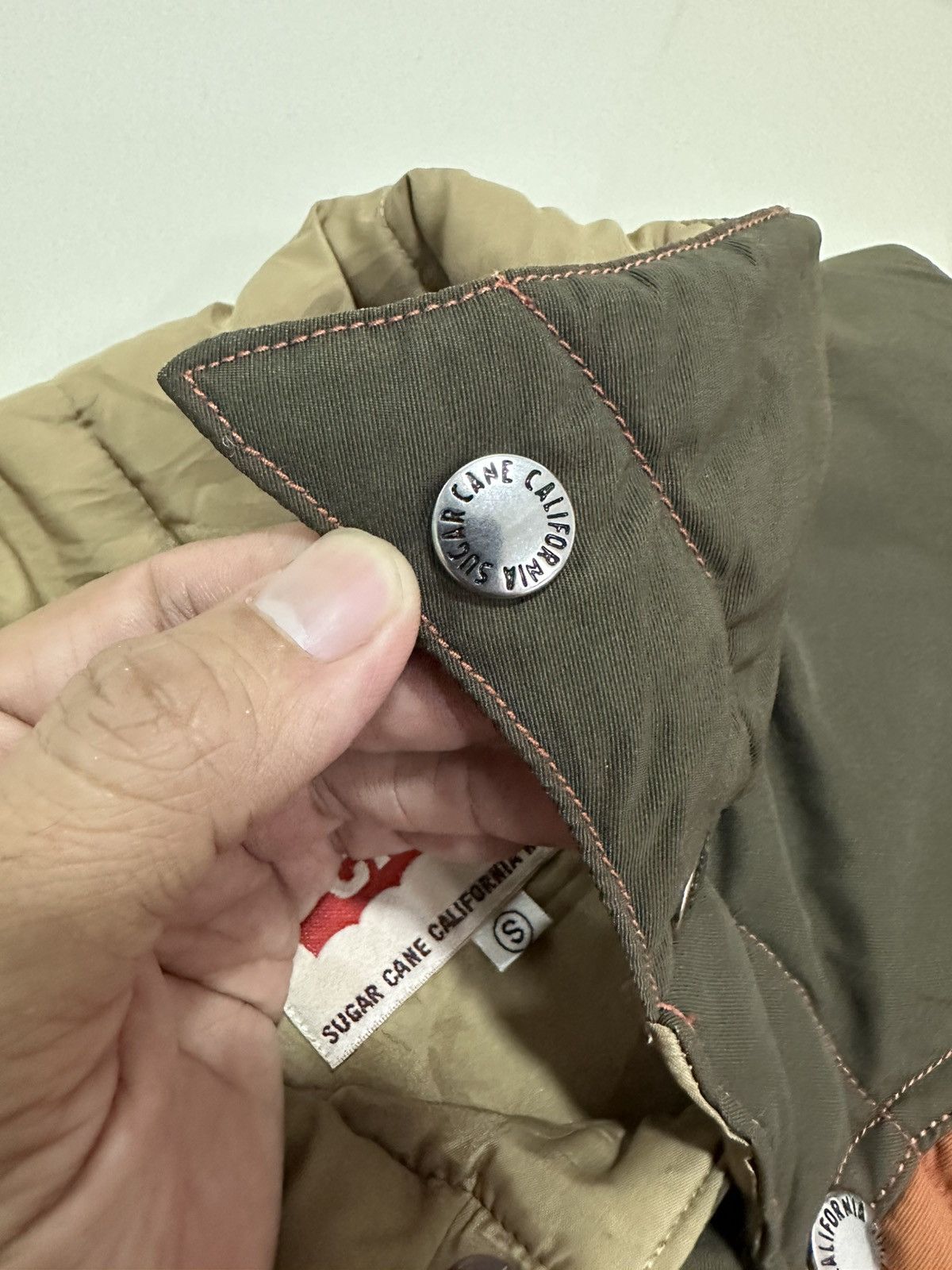 Sugar Cane Vintage Sugar Cane Padded Vest Double Colour Design Size US S / EU 44-46 / 1 - 7 Thumbnail